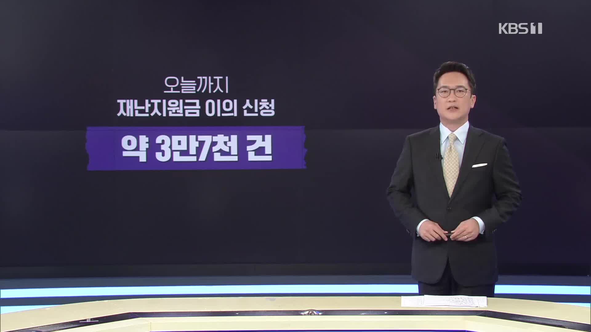 국민지원금 신청 사흘째…이의 신청 3만 7천 건