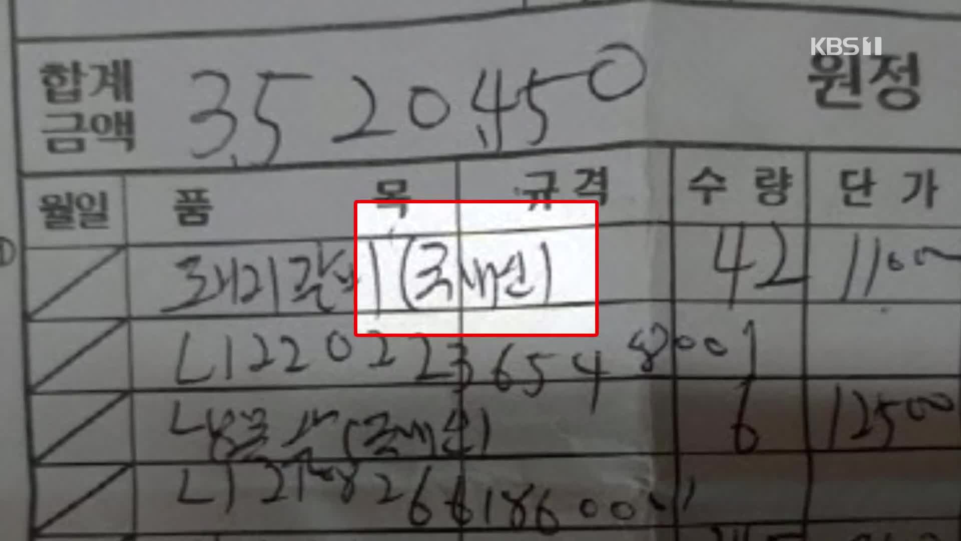 수입 돼지고기 13만 명분 국산 둔갑…“5분만에 단속”