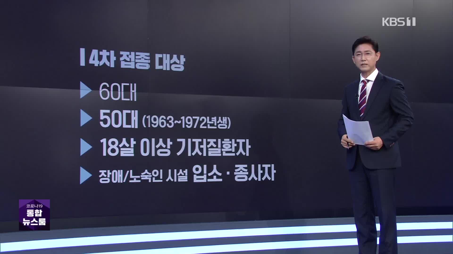 내일 코로나 6만 명 안팎…50대도 4차 접종 예약 시작