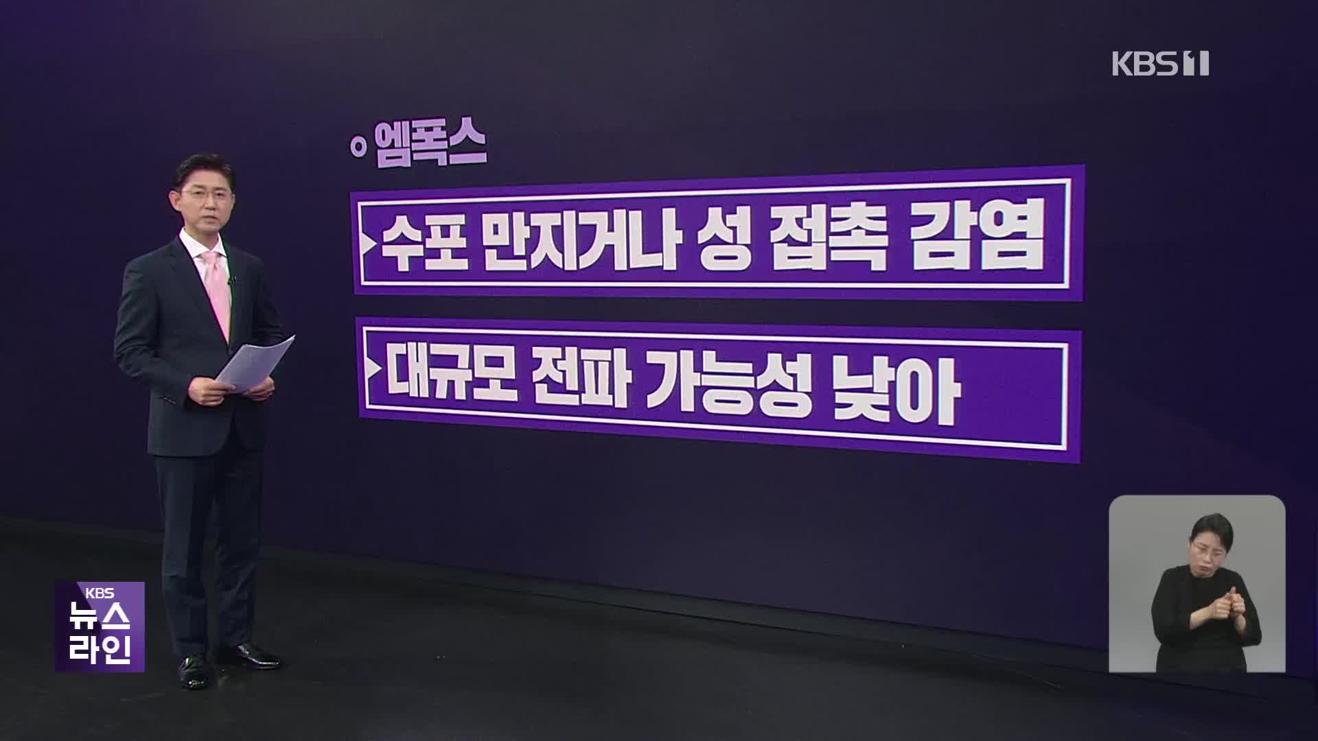 엠폭스 환자 추가 확인…“지역사회 감염 추정”