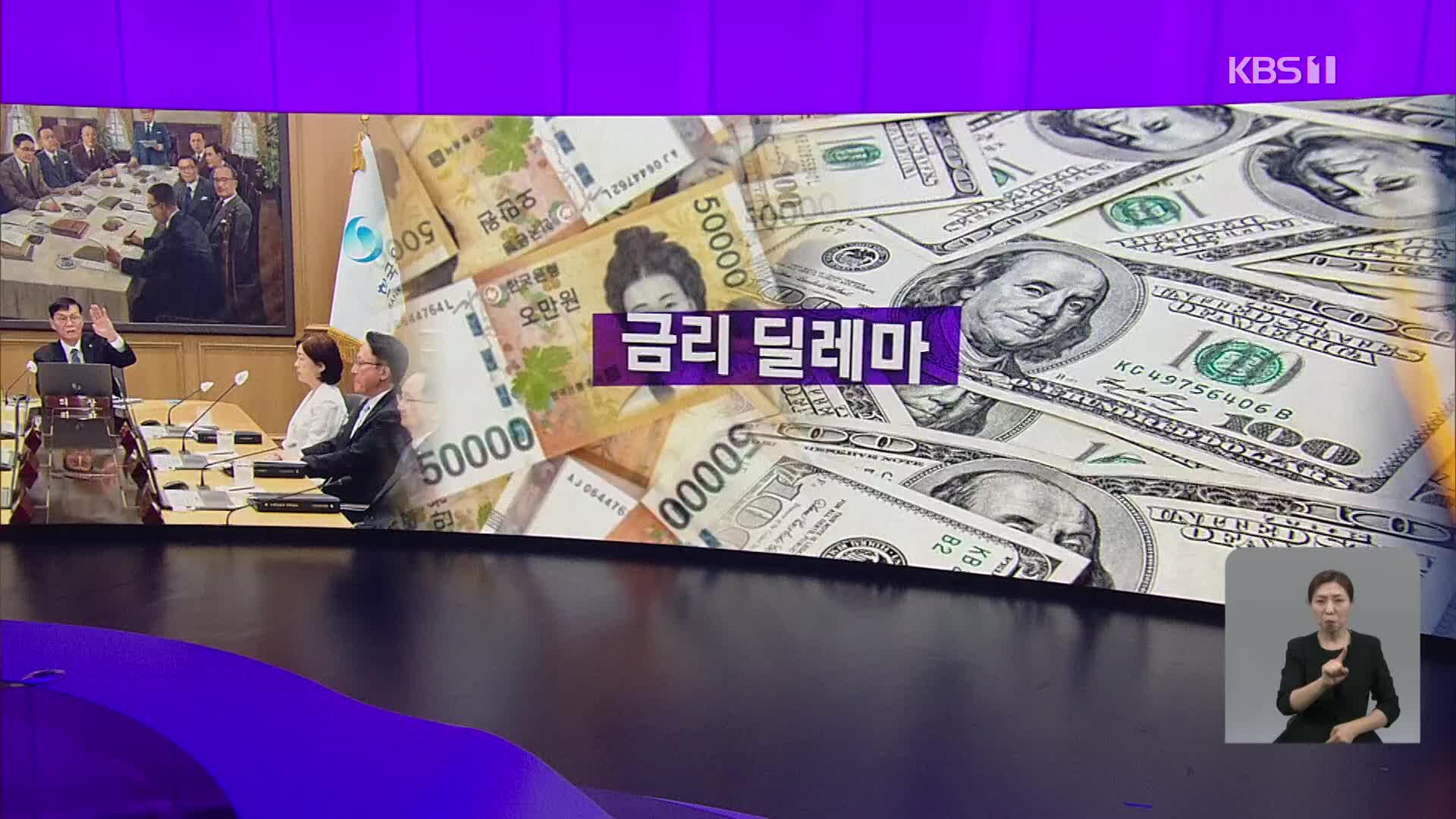 [오늘의 W] 금리 딜레마 외