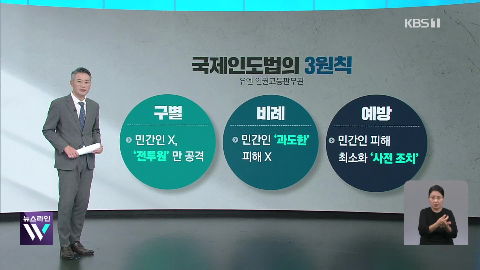 “국제법 지켜라” 요구 빗발…전쟁에도 지켜야할 선이 있다