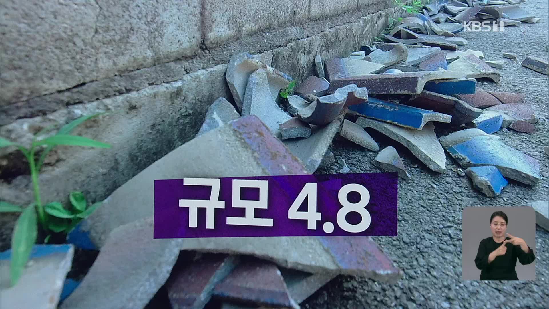 [오늘의 W] 규모 4.8 외