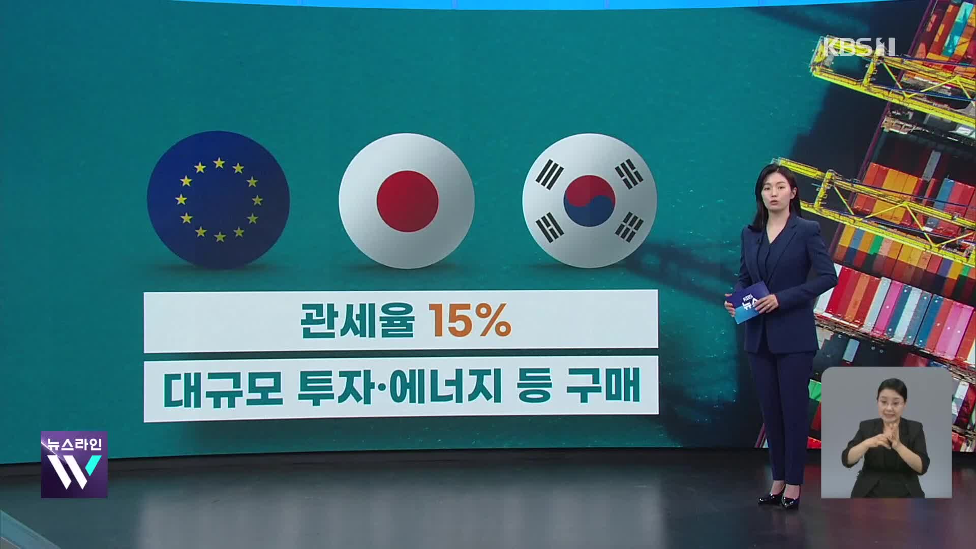 똑같이 ‘투자 주고 관세 깎고’…일본·EU와 비교해보니