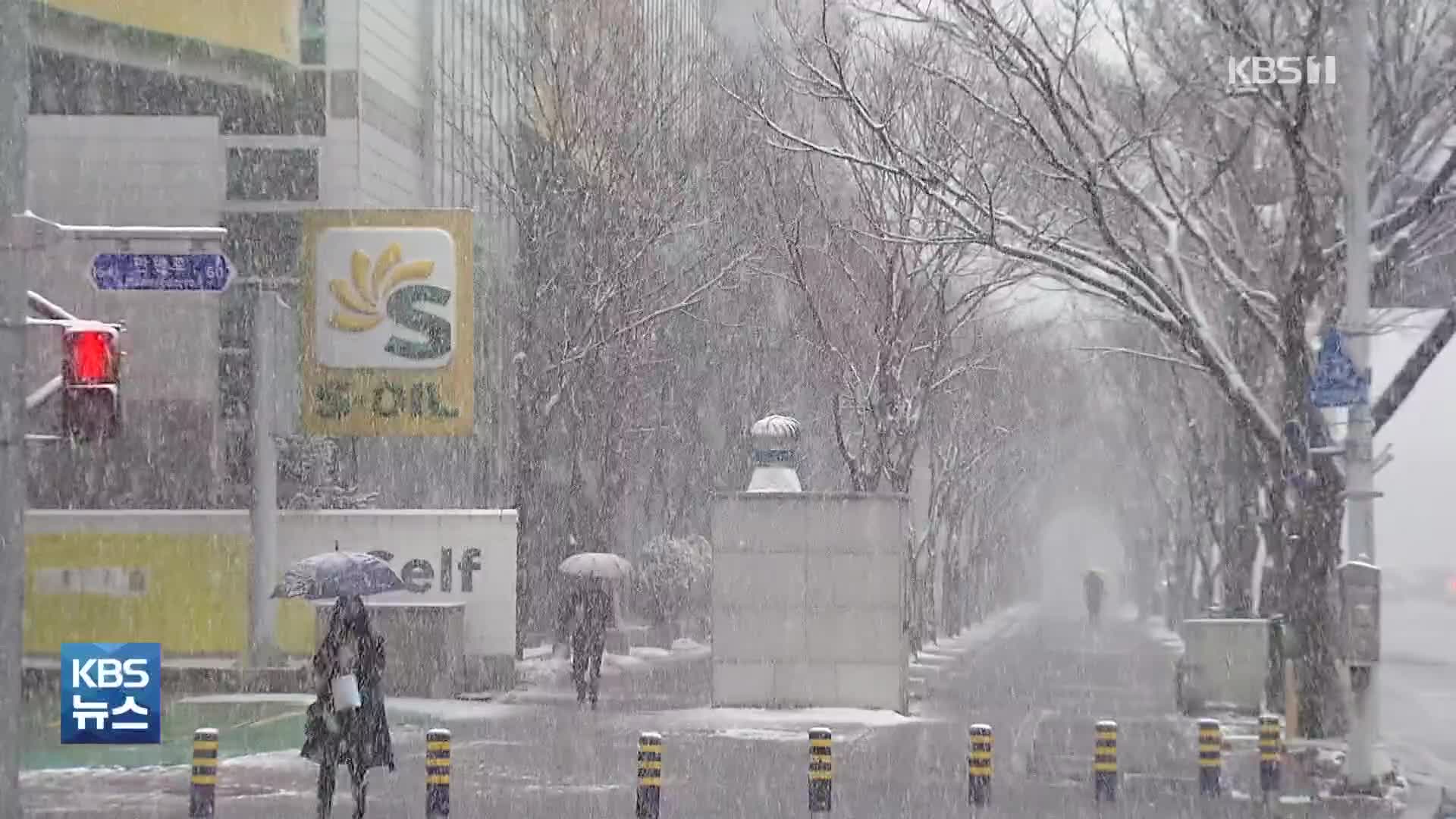 충남에 최고 15.5cm 눈…내일 서울 -10도 등 한파 기승