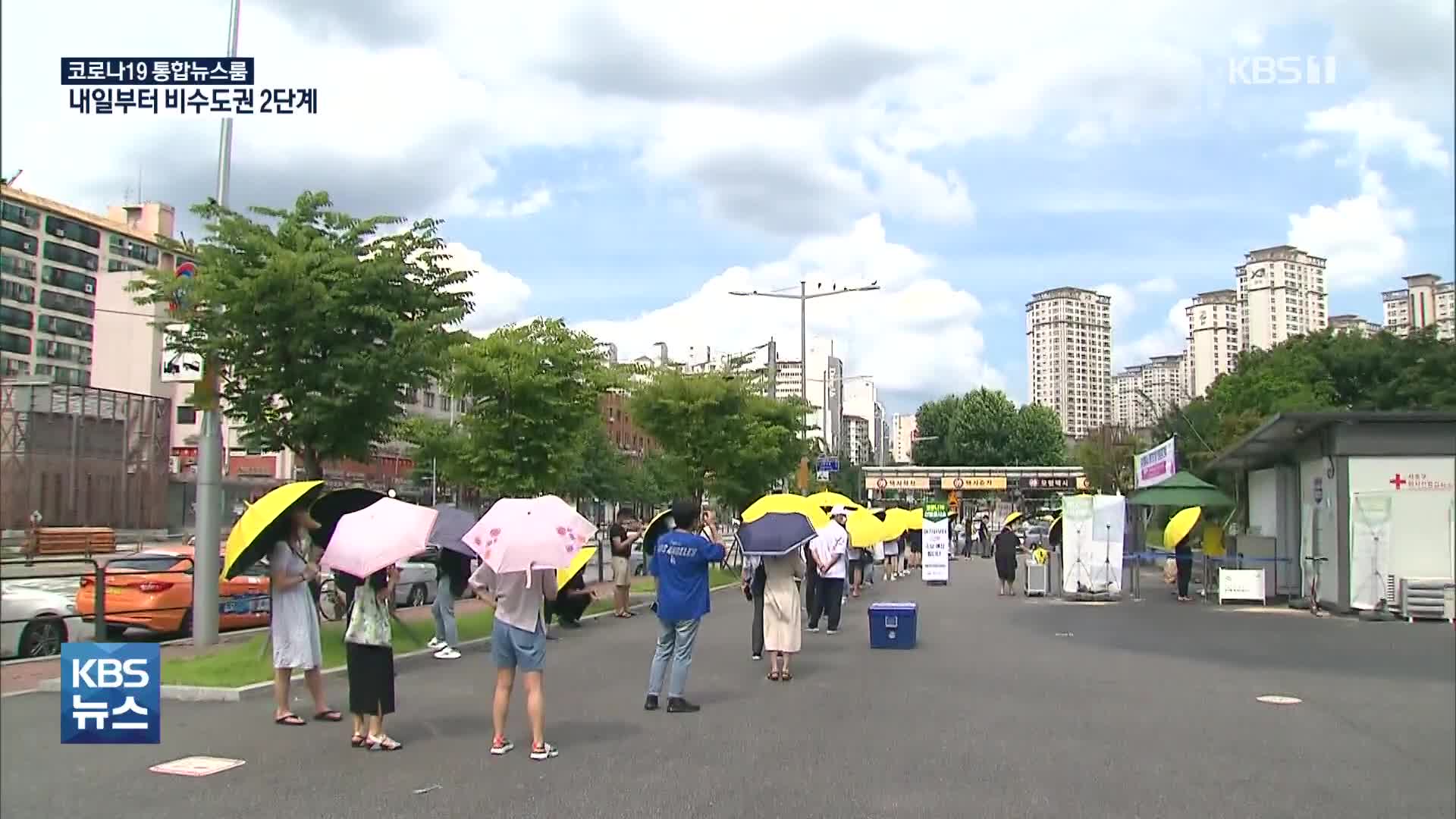 코로나19 확진 1,615명으로 최다…비수도권도 2단계 적용