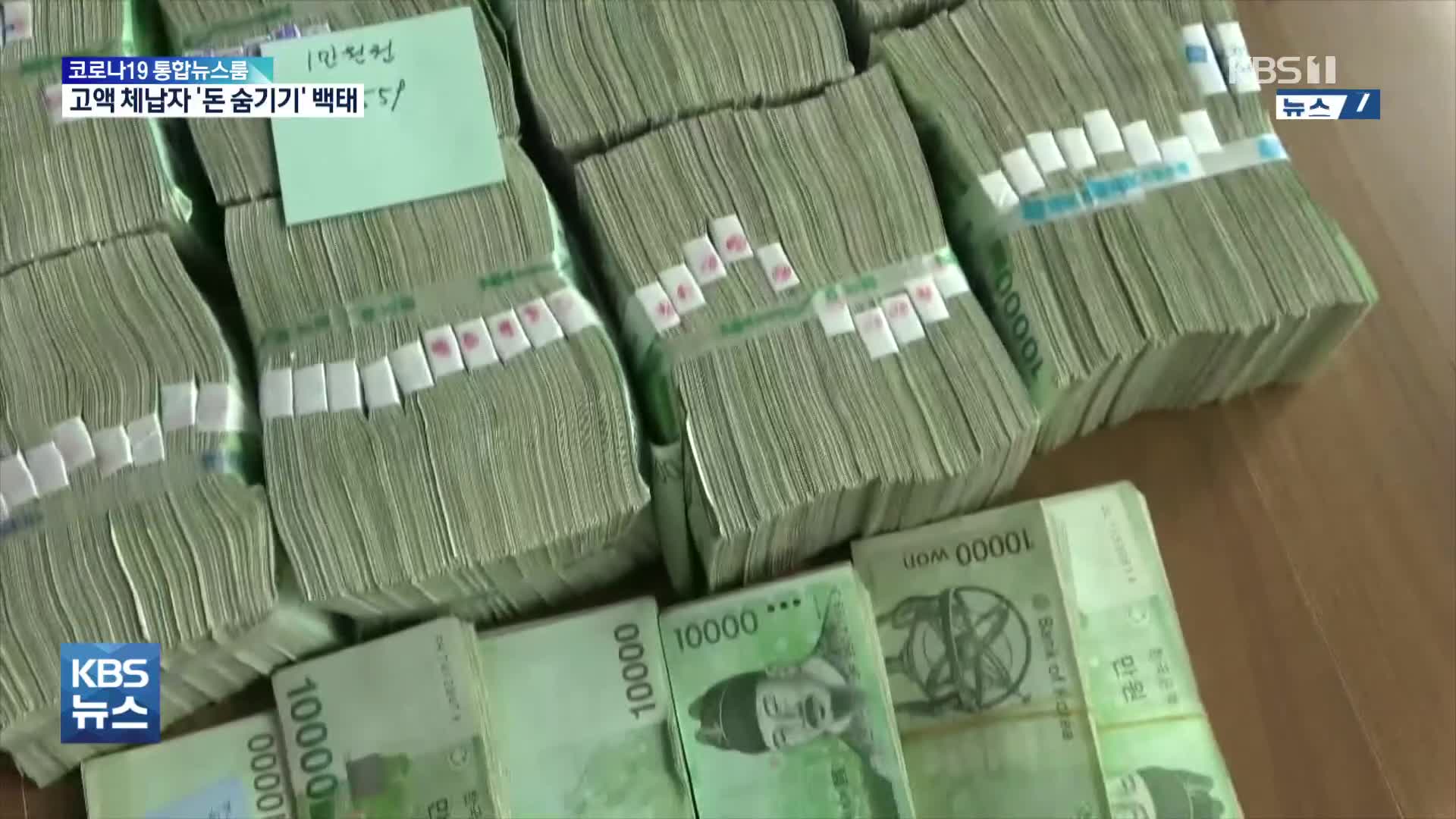항아리에 숨기고 400번 나눠 인출…호화 체납 ‘백태’