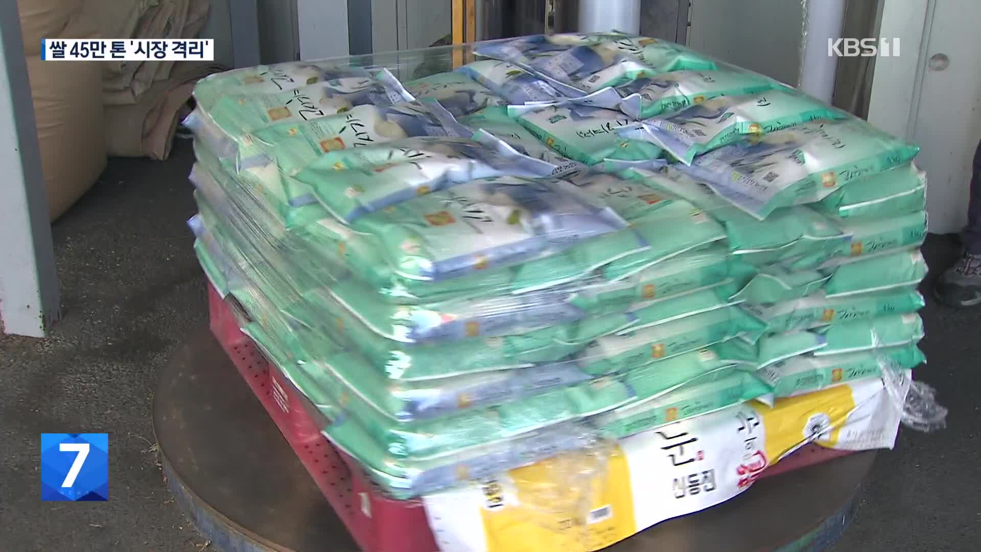“수확기 쌀 45만 톤 시장격리”…정부, 쌀 수급안정대책 발표