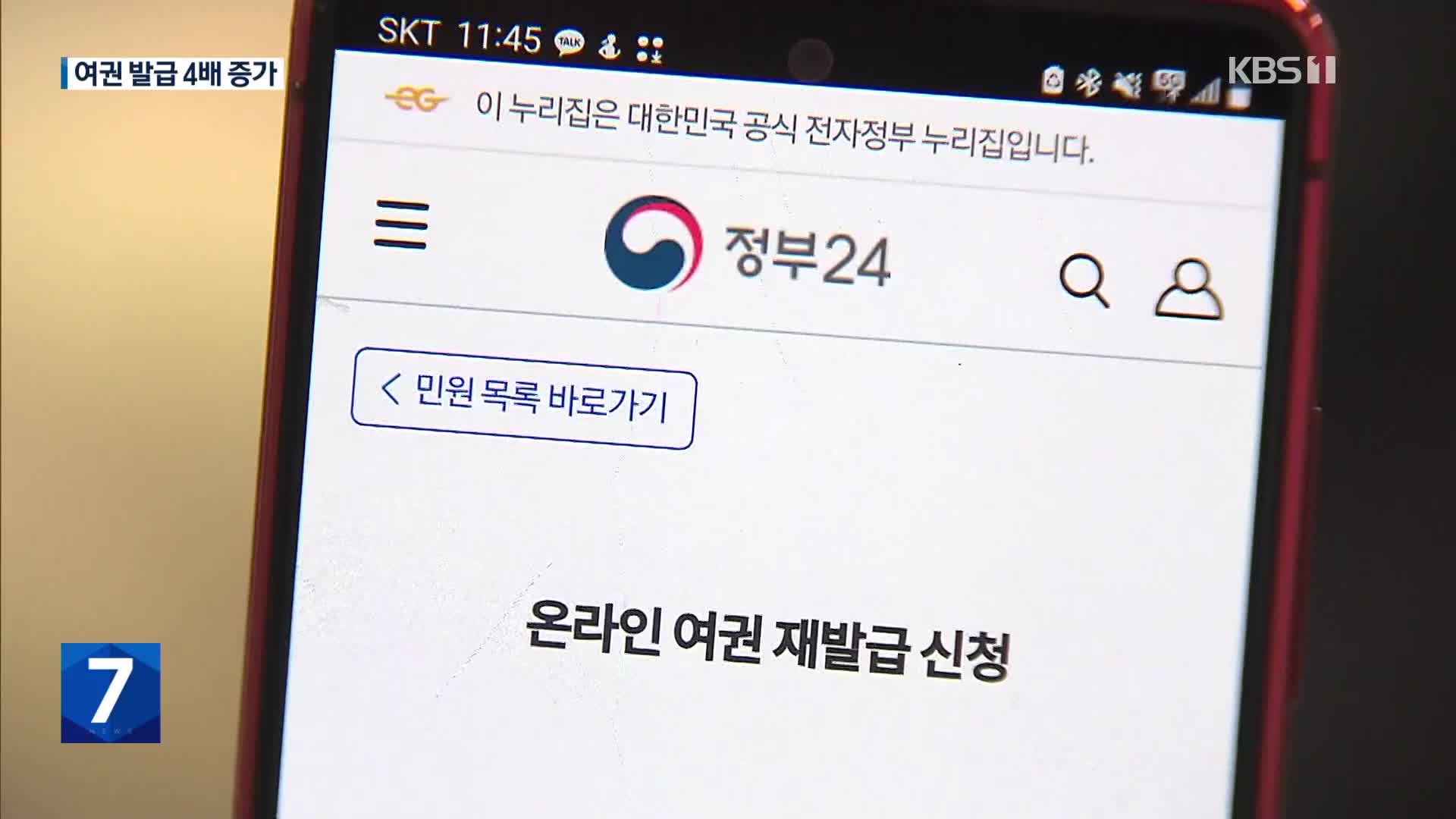 ‘해외로 해외로’ 여권 발급 폭증…“온라인 신청하면 시간 절약”