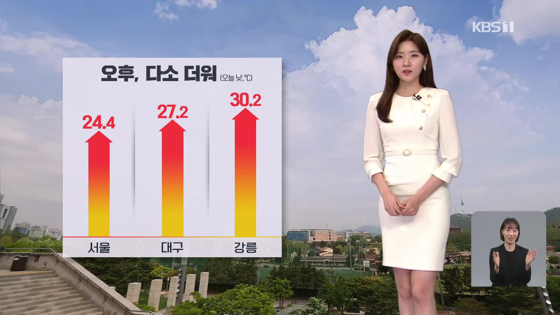 [날씨] 내일 낮 ‘서울 26도’…강한 자외선 유의