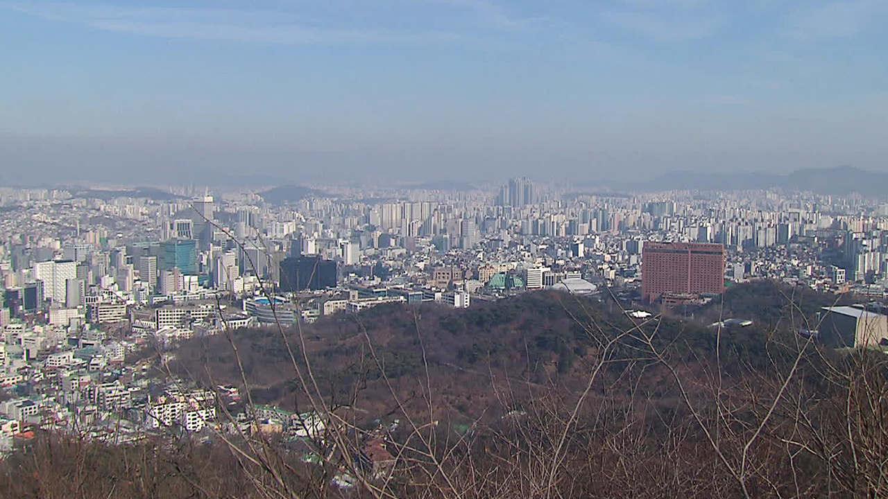 한파 물러가니 미세먼지…남부 ‘어는 비’ 주의