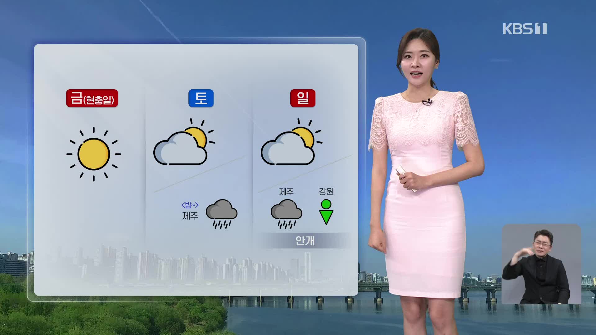 [퇴근길 날씨] 연휴, 맑고 더워요…강한 자외선 주의