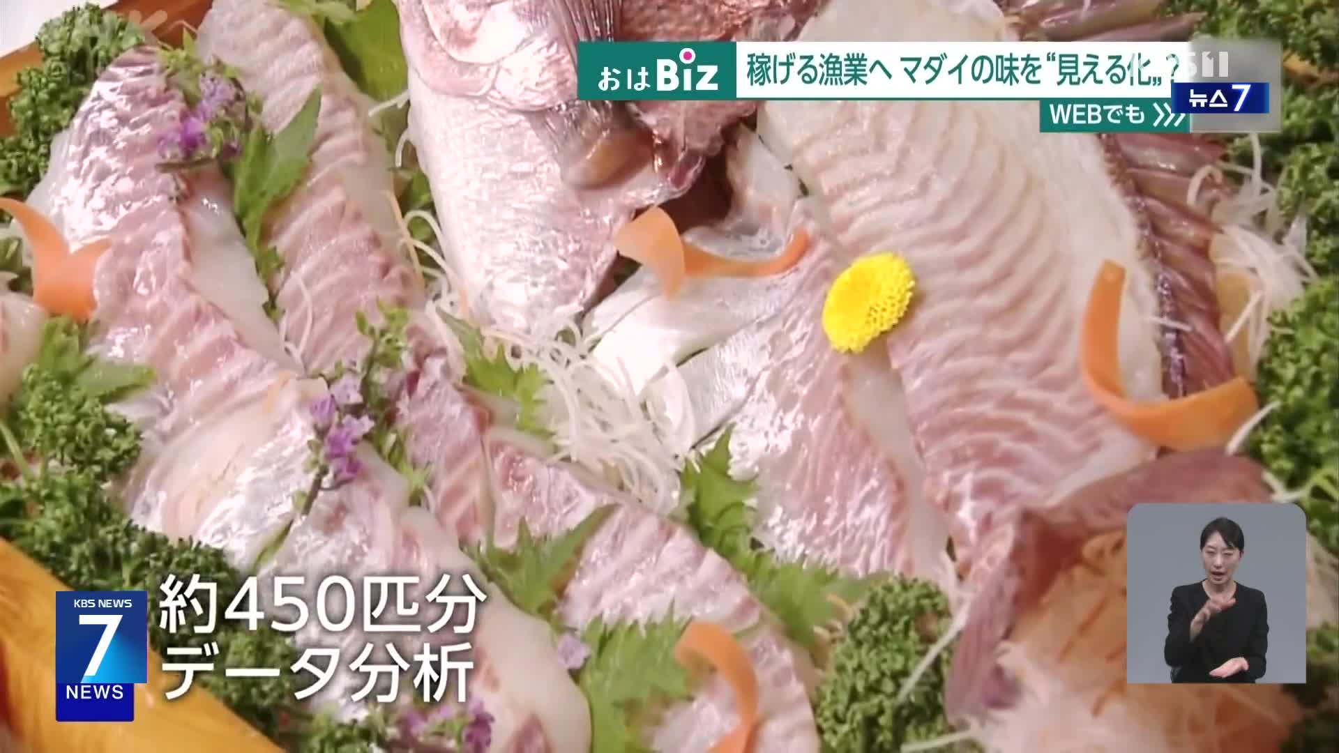 일본, 참돔 맛 수치화…“AI로 맞춤형 유통”