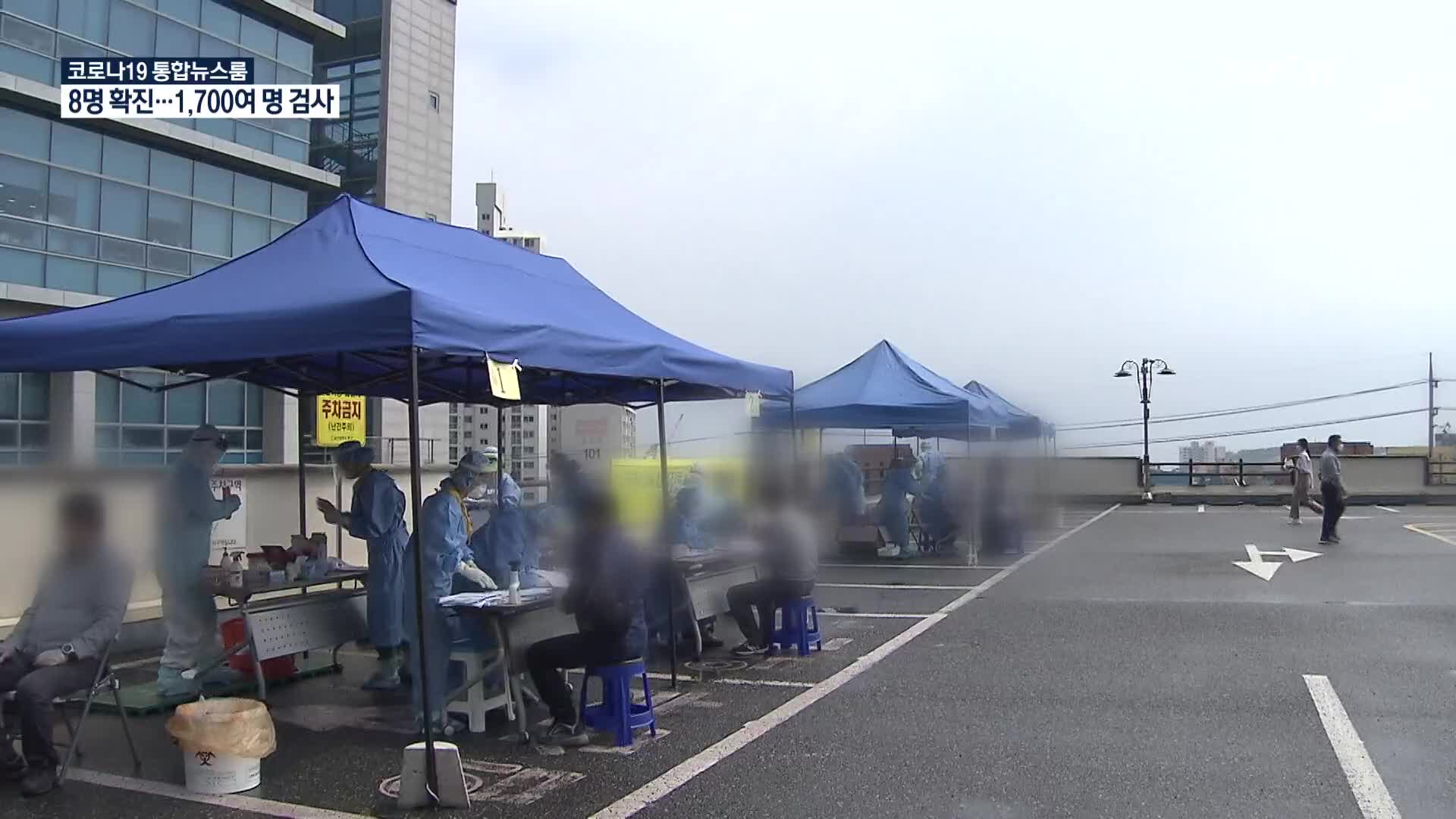 ‘집단감염’ 기로에 선 현대중공업…1,700여 명 검사
