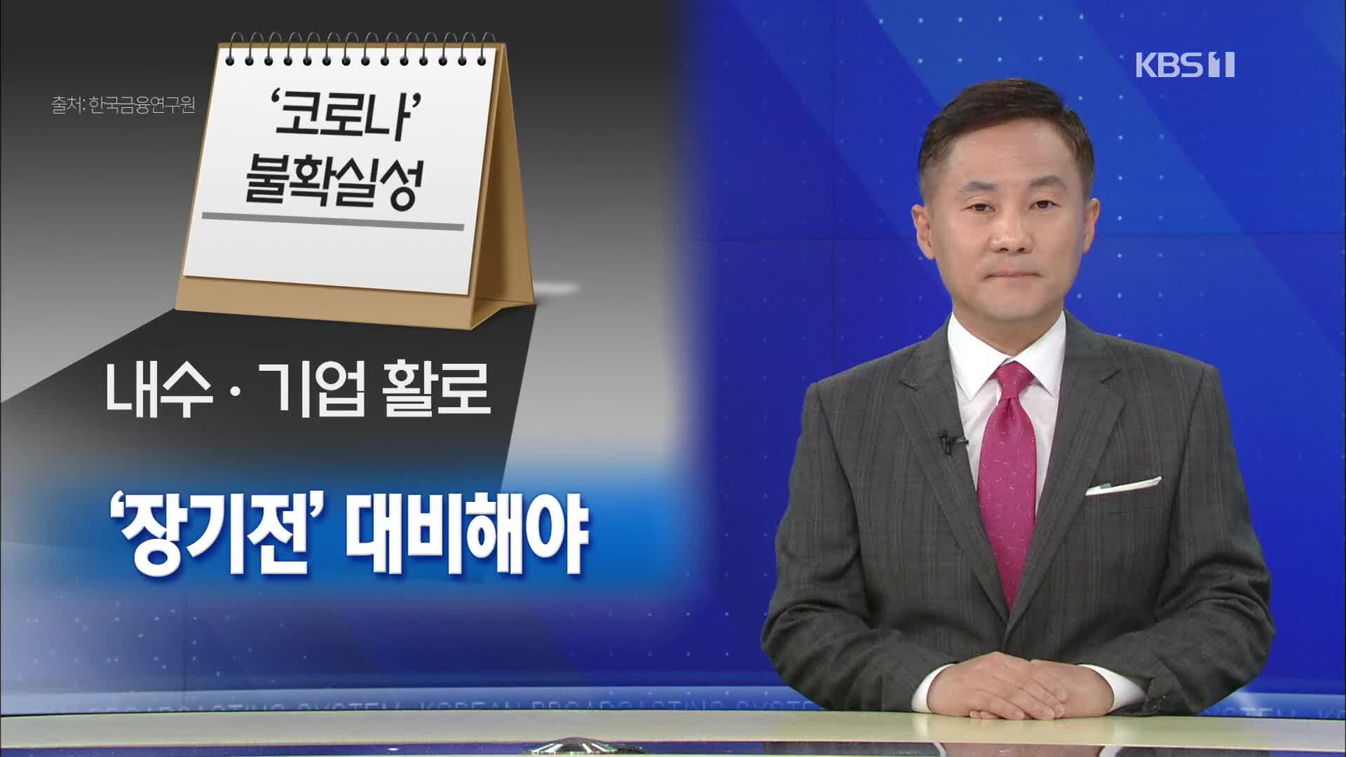 [뉴스해설] 경제, 장기전 대비할 때