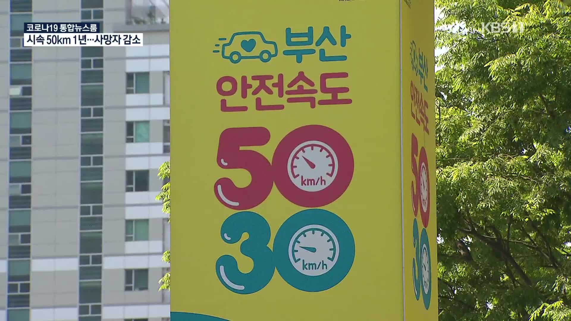 시속 50km 속도 제한…전국서 먼저 도입한 부산은?