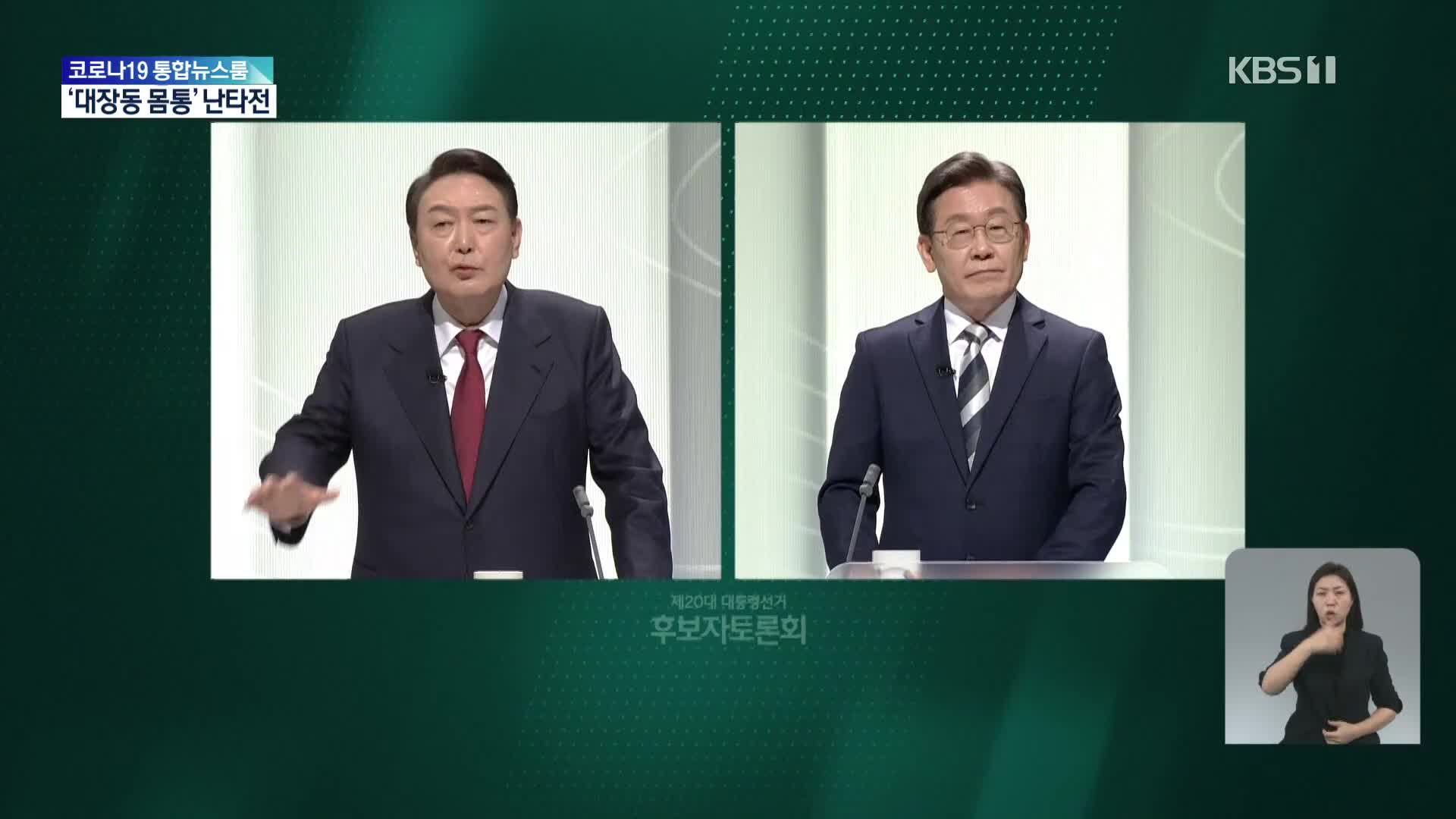 이번에도 대장동 격돌…서로 향해 ‘몸통’