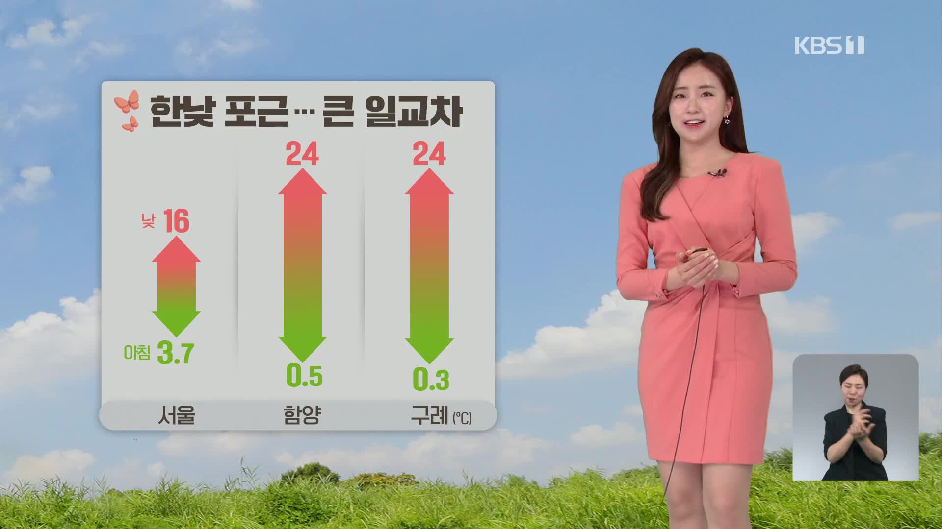 [광장 날씨] 포근한 봄 날씨…서쪽 미세먼지 주의