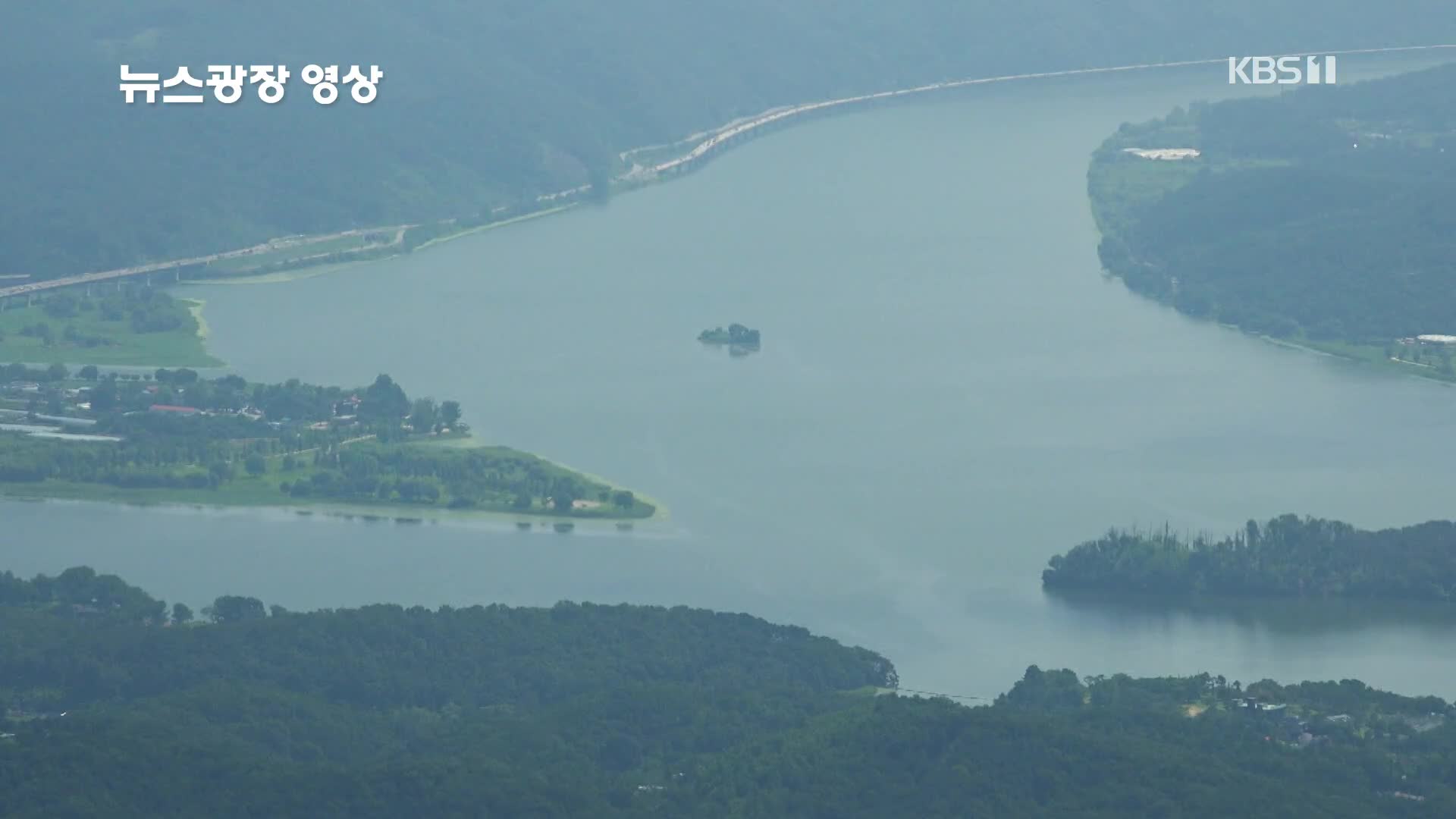 [뉴스광장 영상] 검단산에서 본 풍경