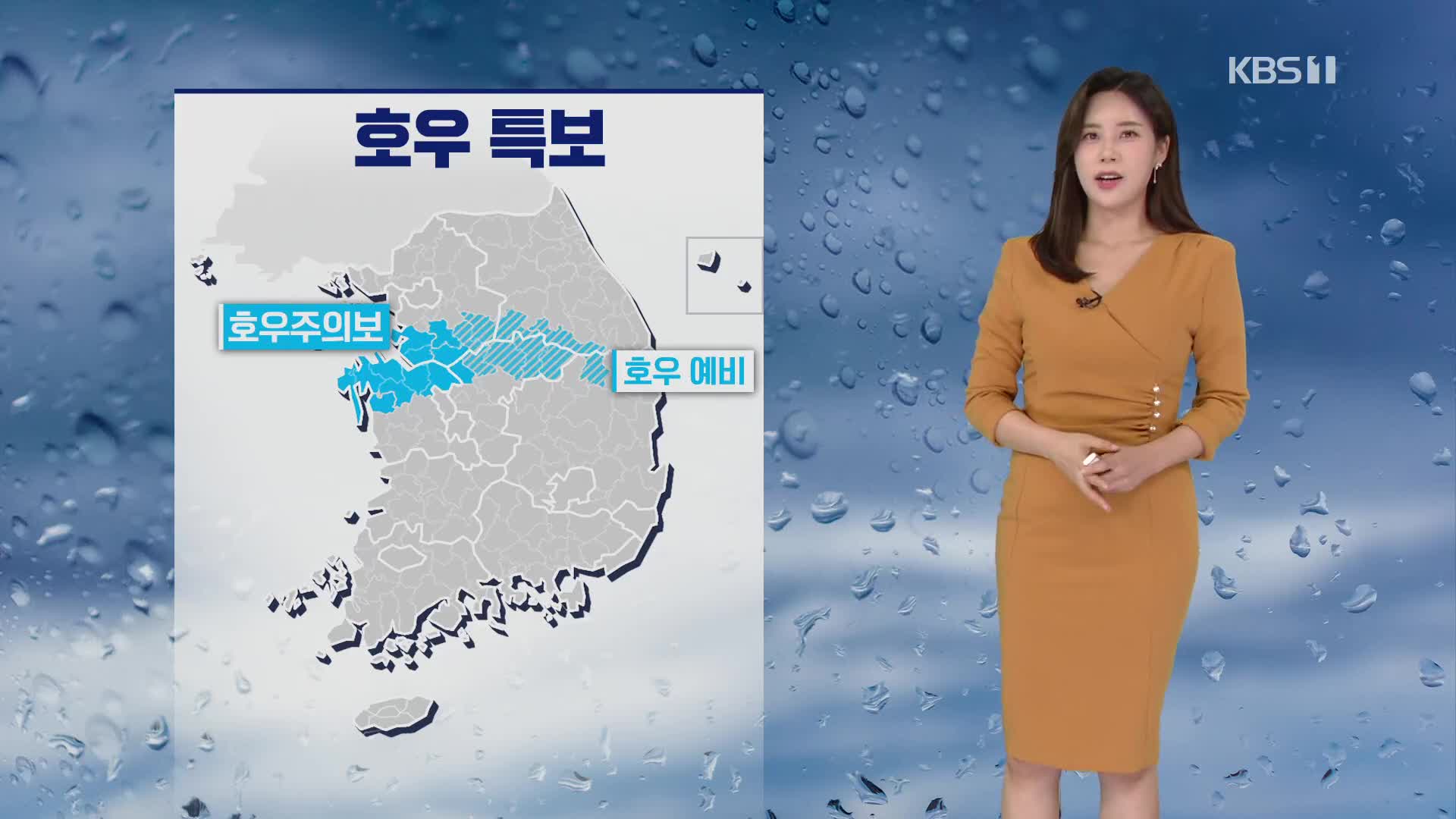 [출근길 날씨] 오늘 전국 비…중부지방 최대 120mm 이상