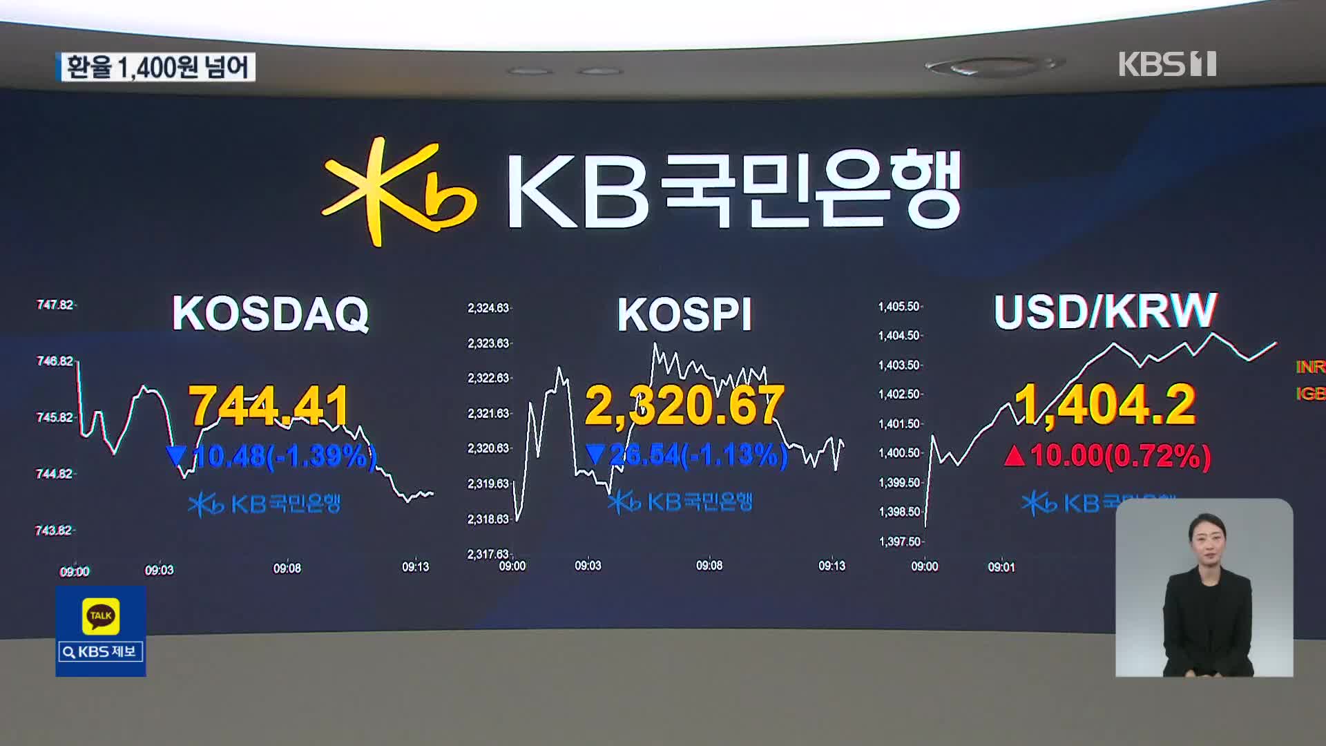 환율 1,400원 뚫렸다…어디까지 갈까?