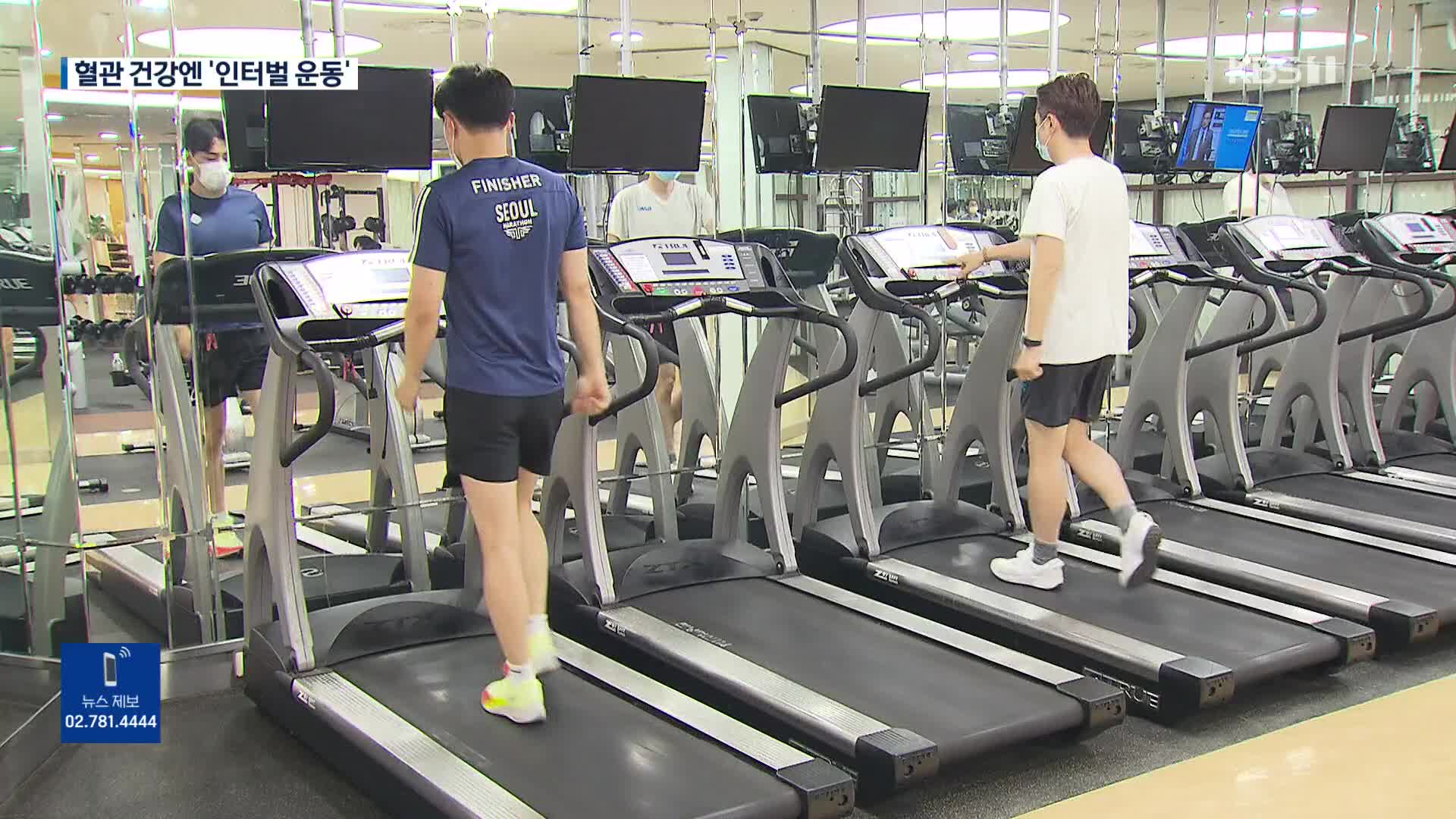 달리기 걷기 ‘인터벌 운동’…혈관 건강에 특효