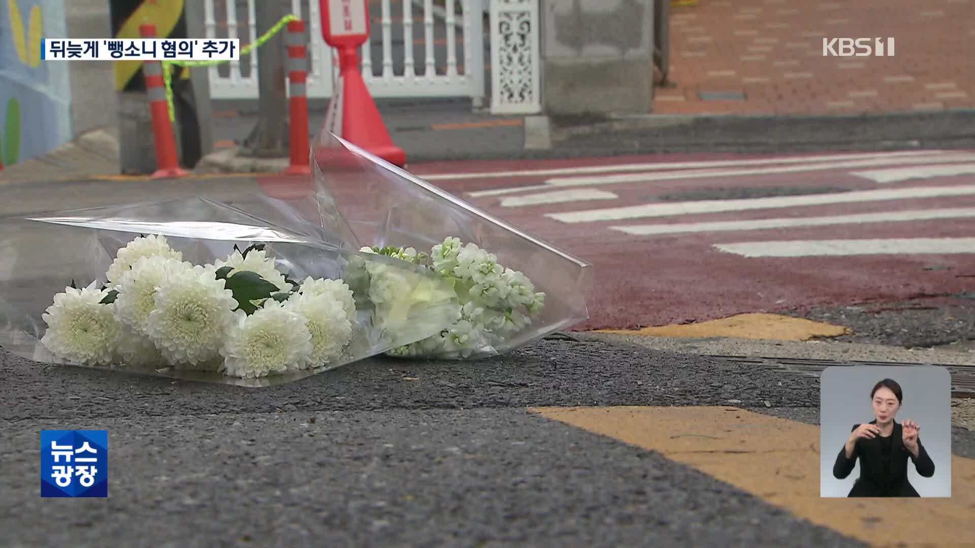 ‘청담동 초등생 스쿨존 사고’ 뒤늦게 뺑소니 혐의 추가