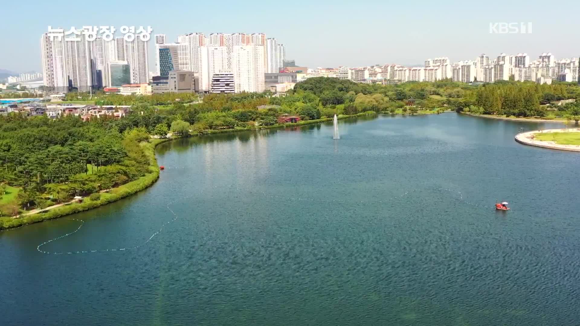 [뉴스광장 영상] 일산호수공원 분수