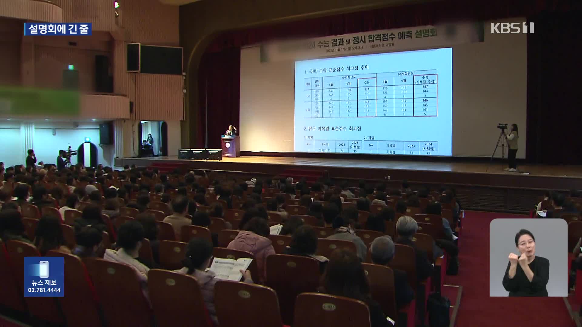 ‘불수능’에 입시 설명회 북새통…“N수생이 변수”