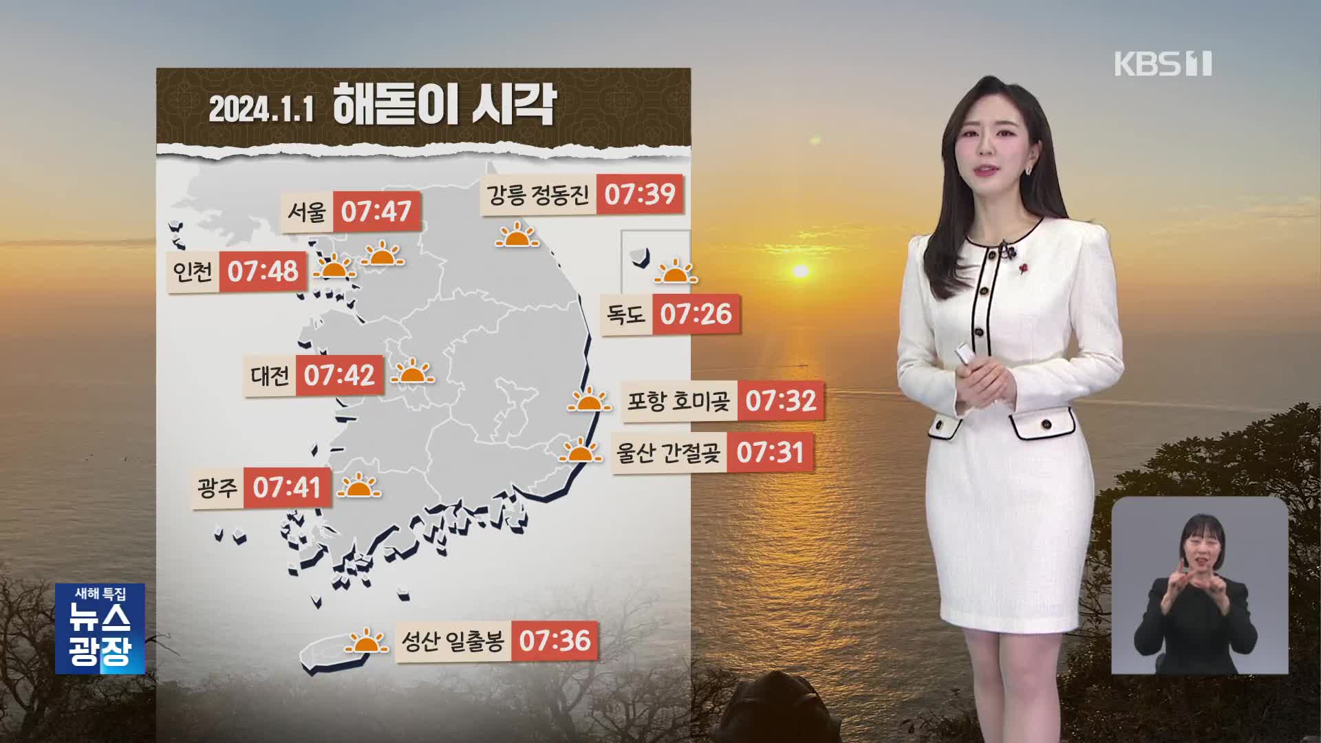 [광장 날씨] 전국 대체로 맑다가 흐려져…오전에 중부내륙 짙은 안개