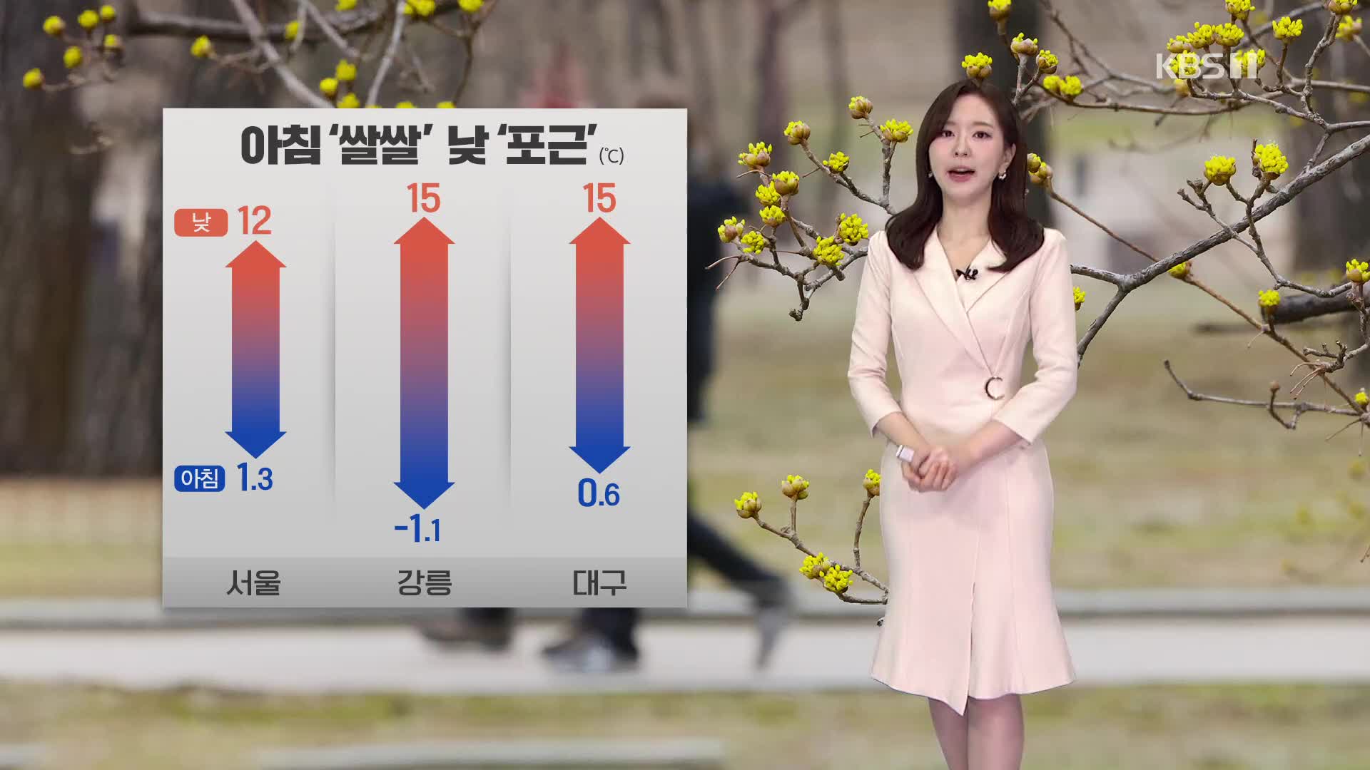 [출근길 날씨] 오전에 내륙 곳곳 짙은 안개…기온 일교차 커