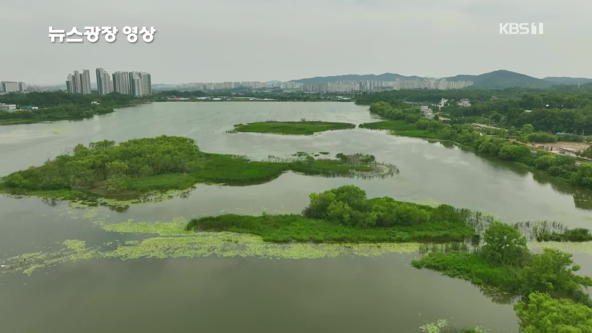 [뉴스광장 영상] 왕송호수