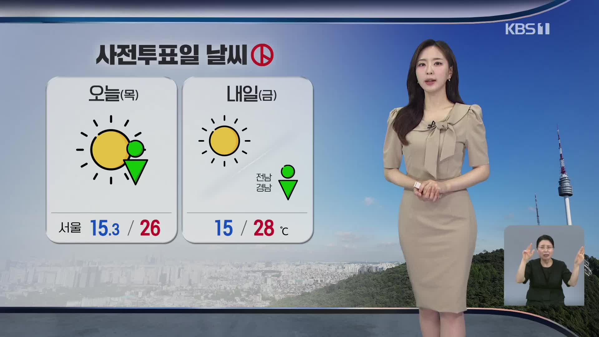[출근길 날씨] 전국 맑고 오후에 곳곳 소나기…낮 기온 어제와 비슷