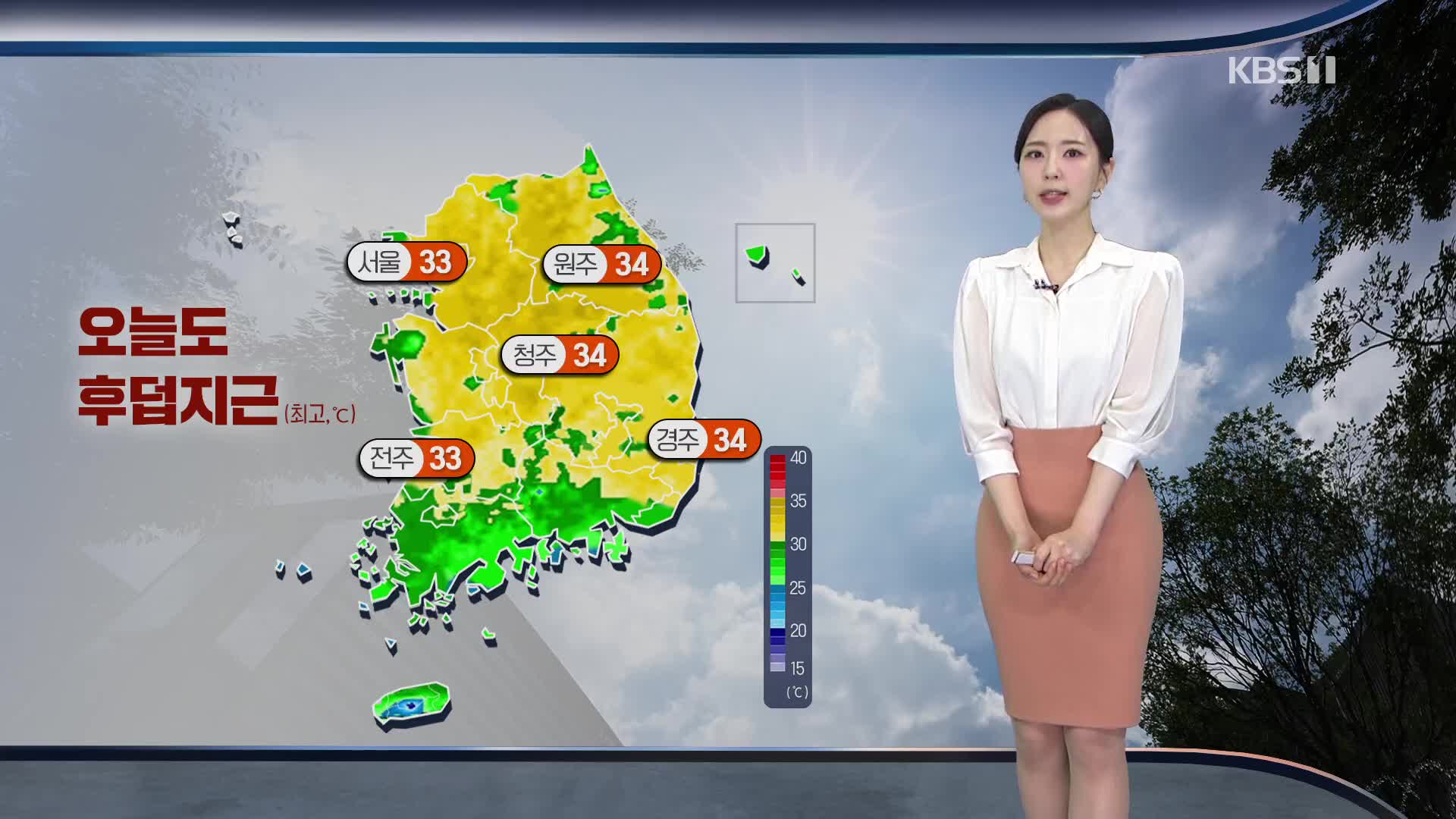 [출근길 날씨] 강릉 올해 첫 열대야…점차 전국에 비