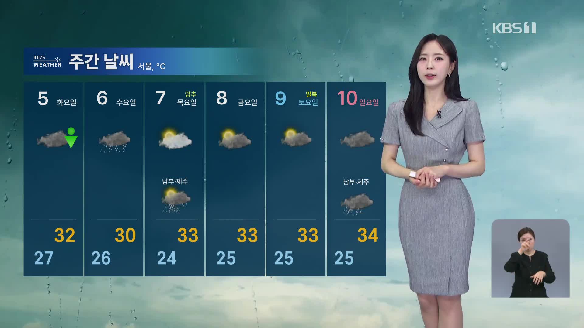 [출근길 날씨] 영남 중심 강한 비…내일까지 최대 80mm↑