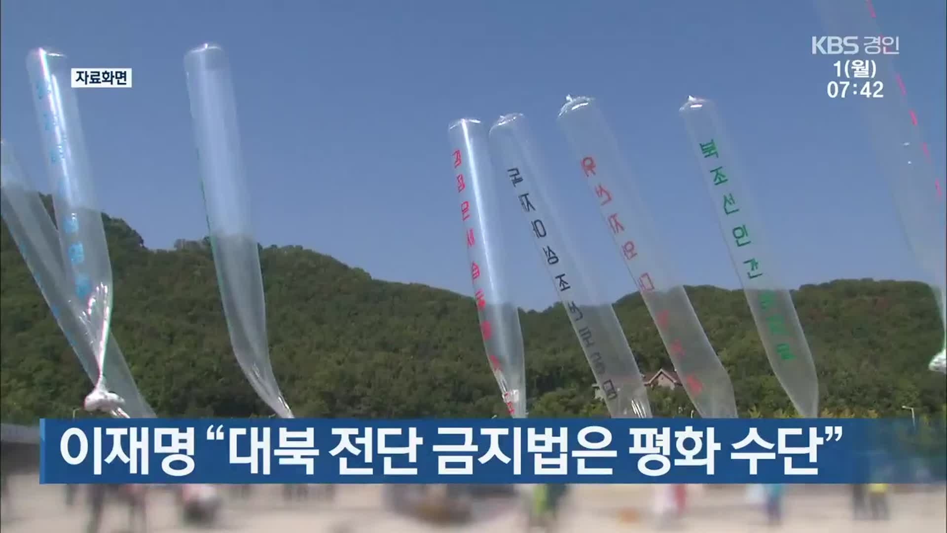 이재명 “대북 전단 금지법은 평화 수단”