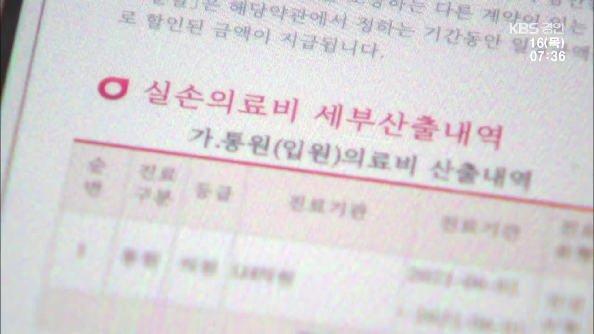 손실액 누적 실손보험, 내년 보험료 또 인상