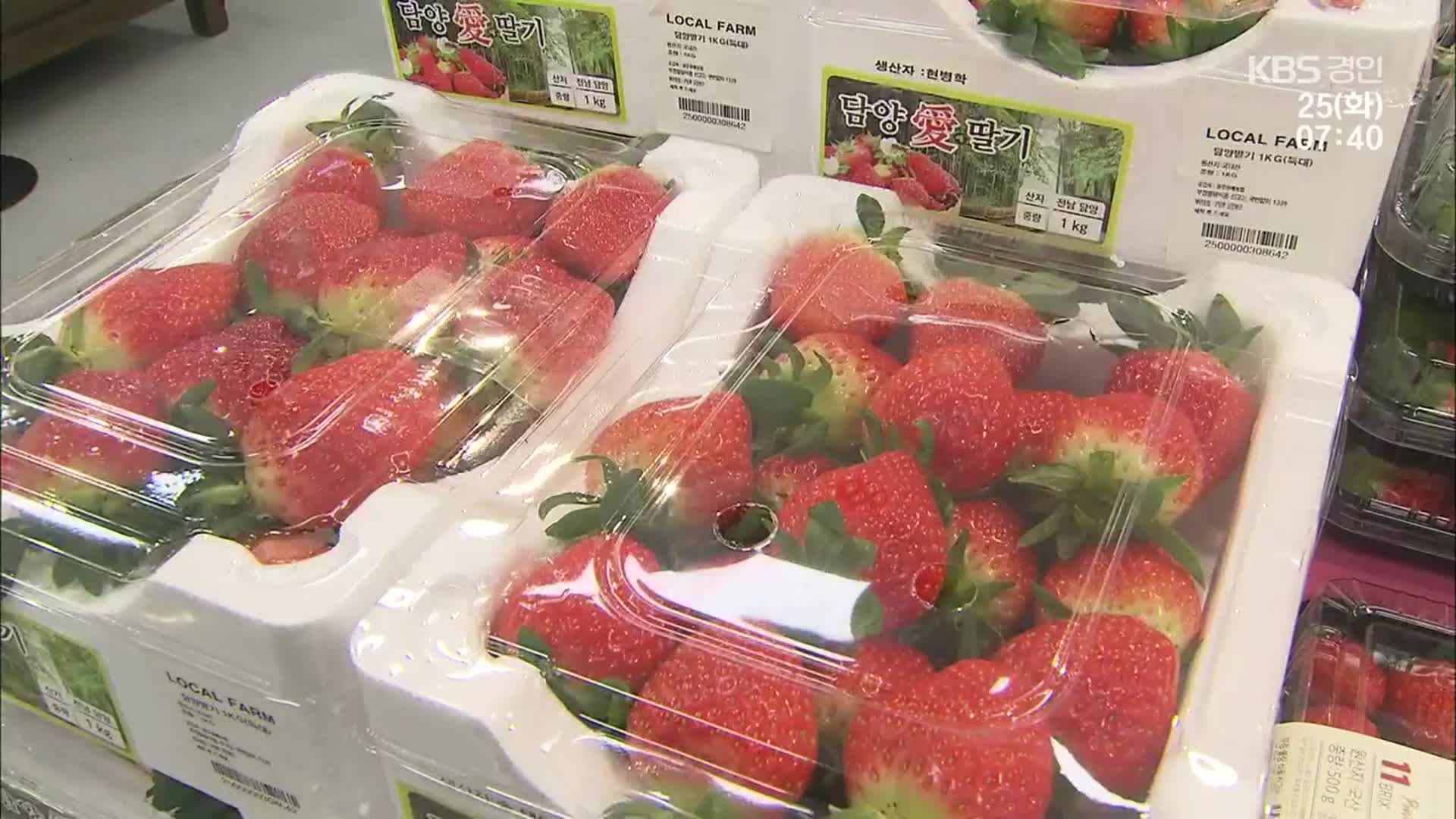 ‘금딸기’에 딸기뷔페 만석…가격 안정 언제쯤?