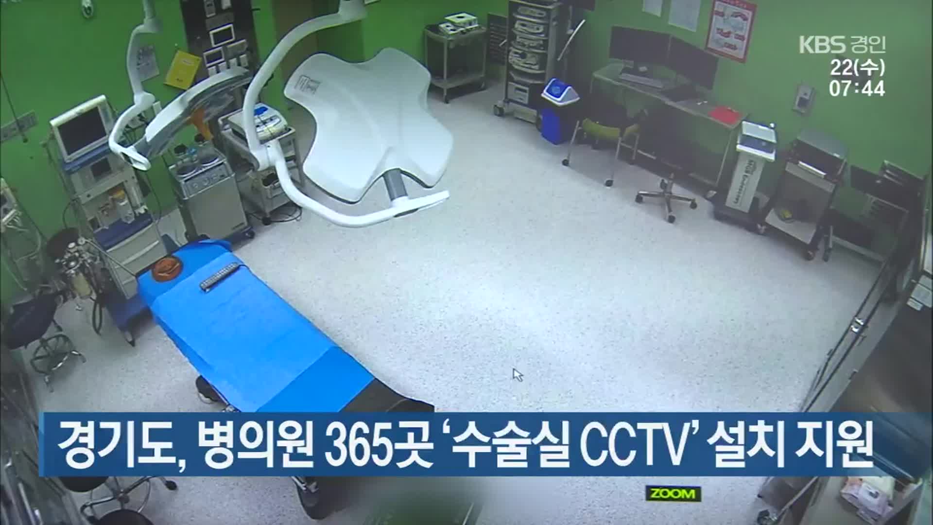 경기도, 병의원 365곳 ‘수술실 CCTV’ 설치 지원