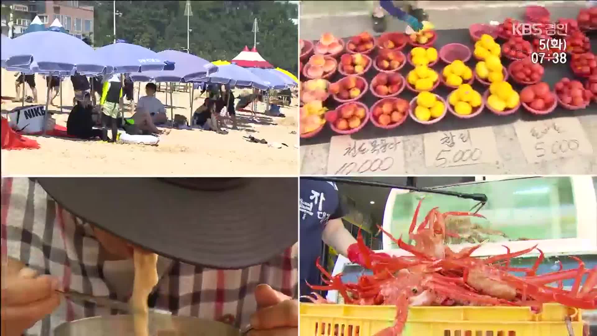 “바가지 피해서 왔어요”…휴가지도 ‘가성비’ 열풍