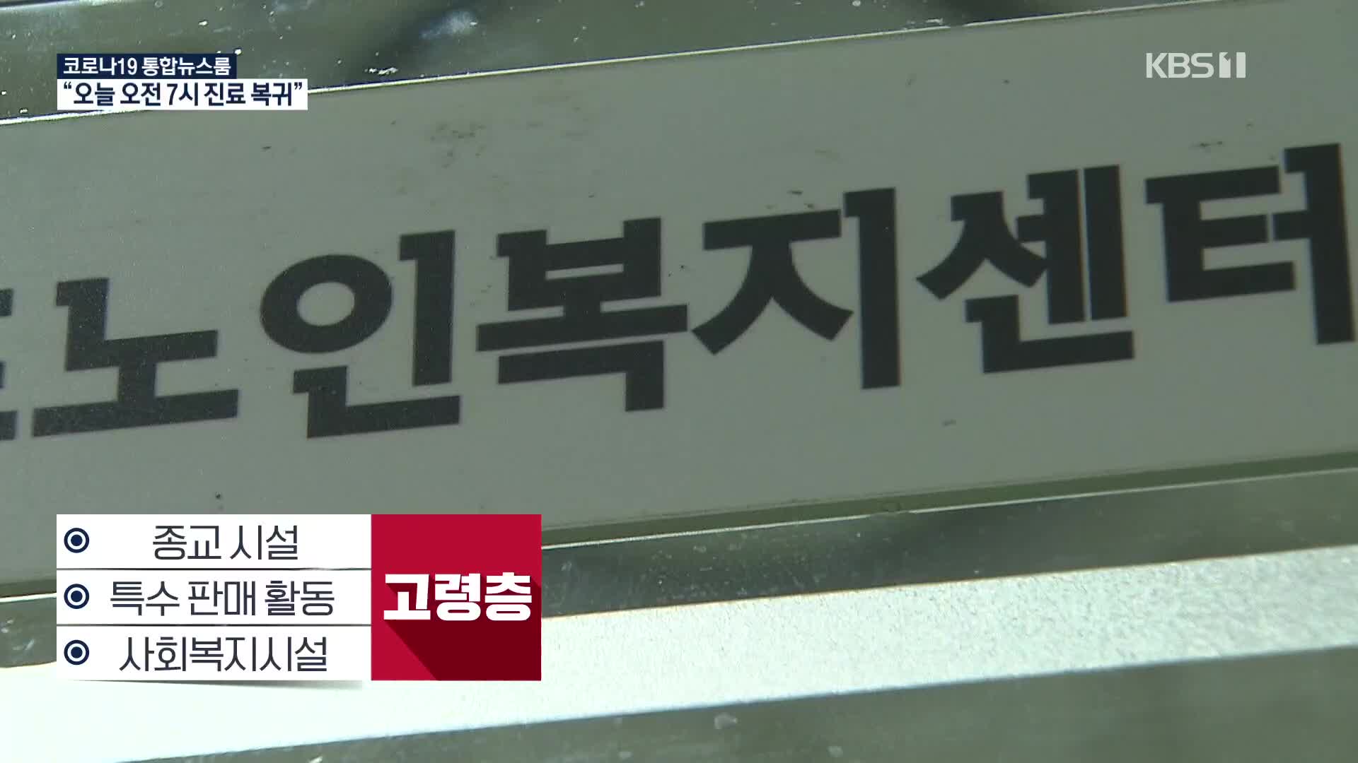최근 2주 집단감염 ‘52건’…“주요 증폭집단 고령층 주의”