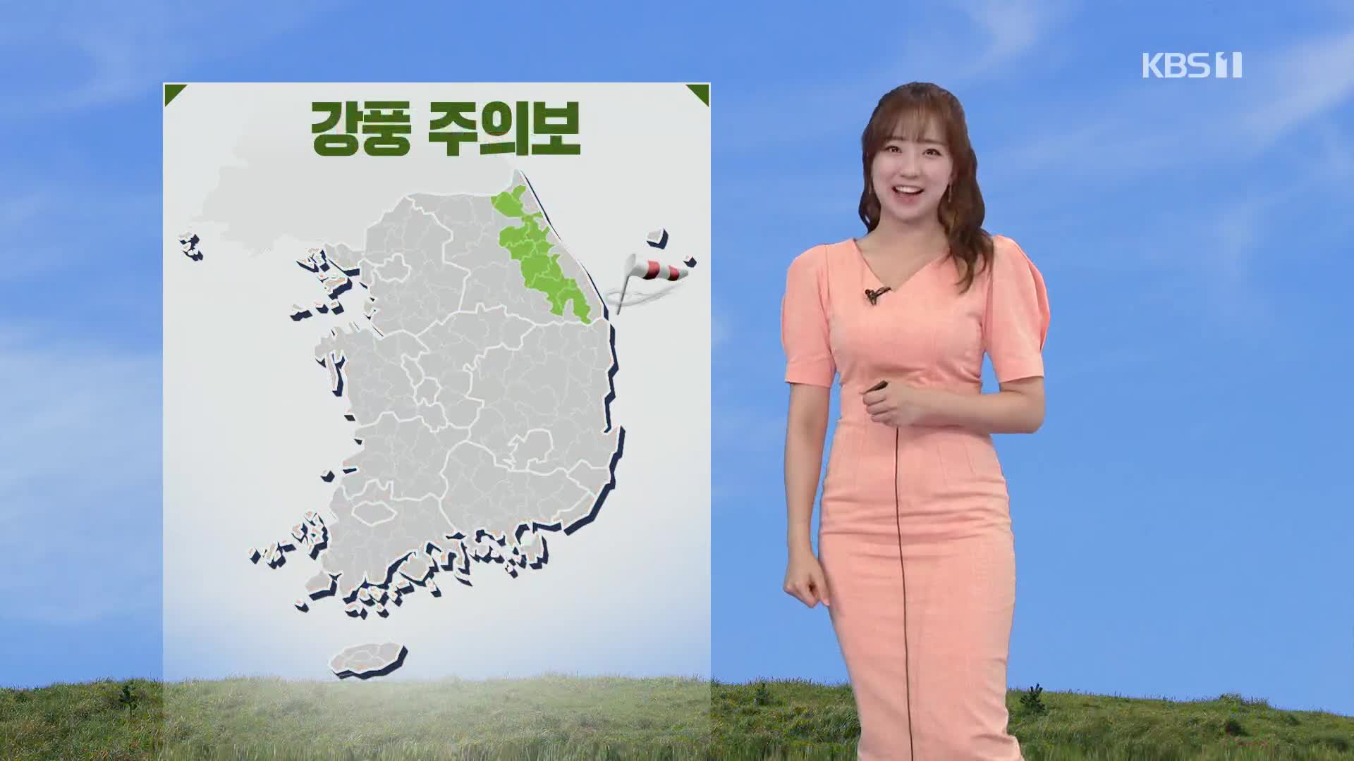 [광장 날씨] ‘환경의 날’ 맑고 한낮 더워요! 오후에 경북 북부 소나기