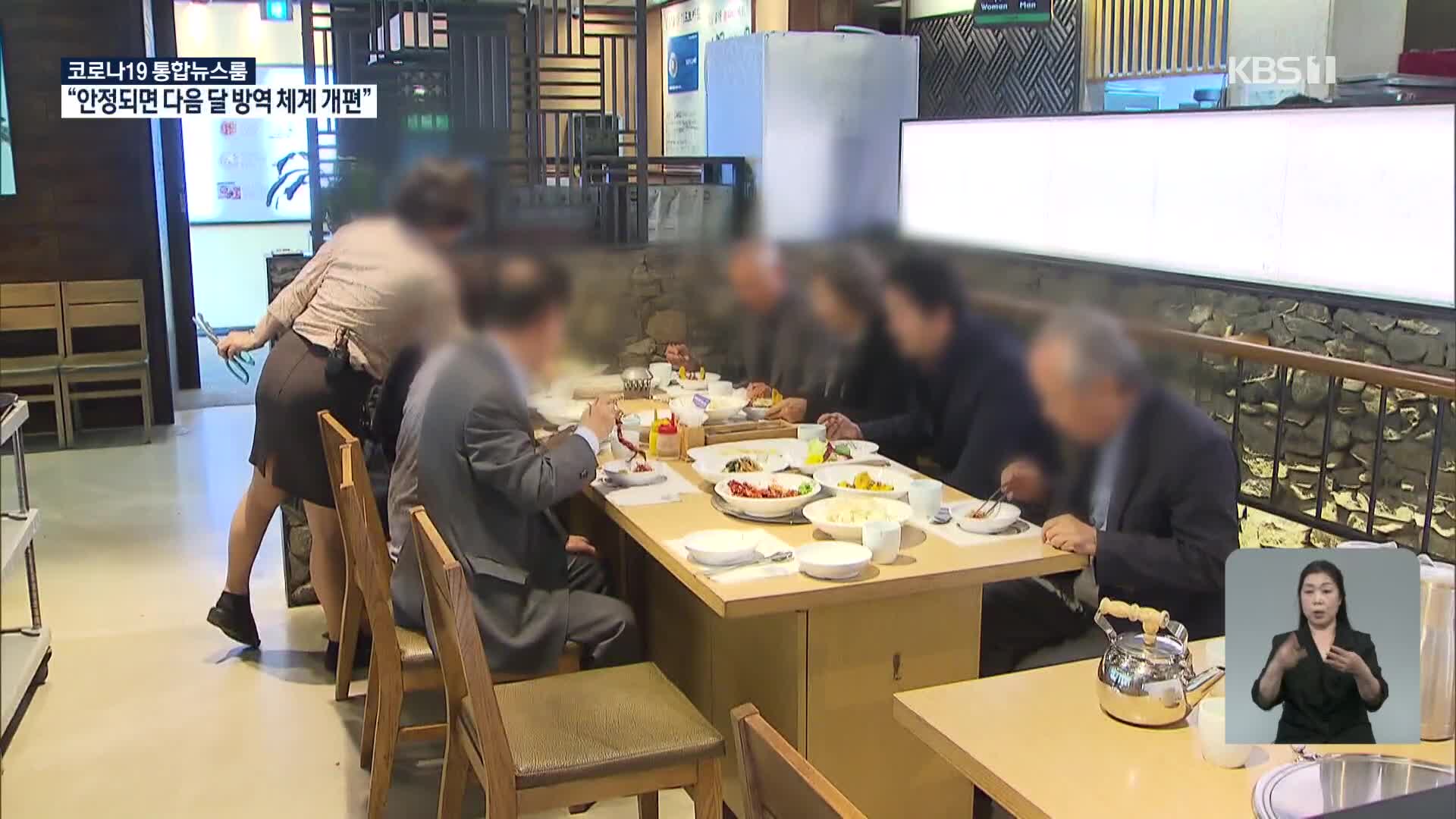 수도권 저녁 모임 접종 완료자 포함 최대 6명…영업시간도 1시간 연장