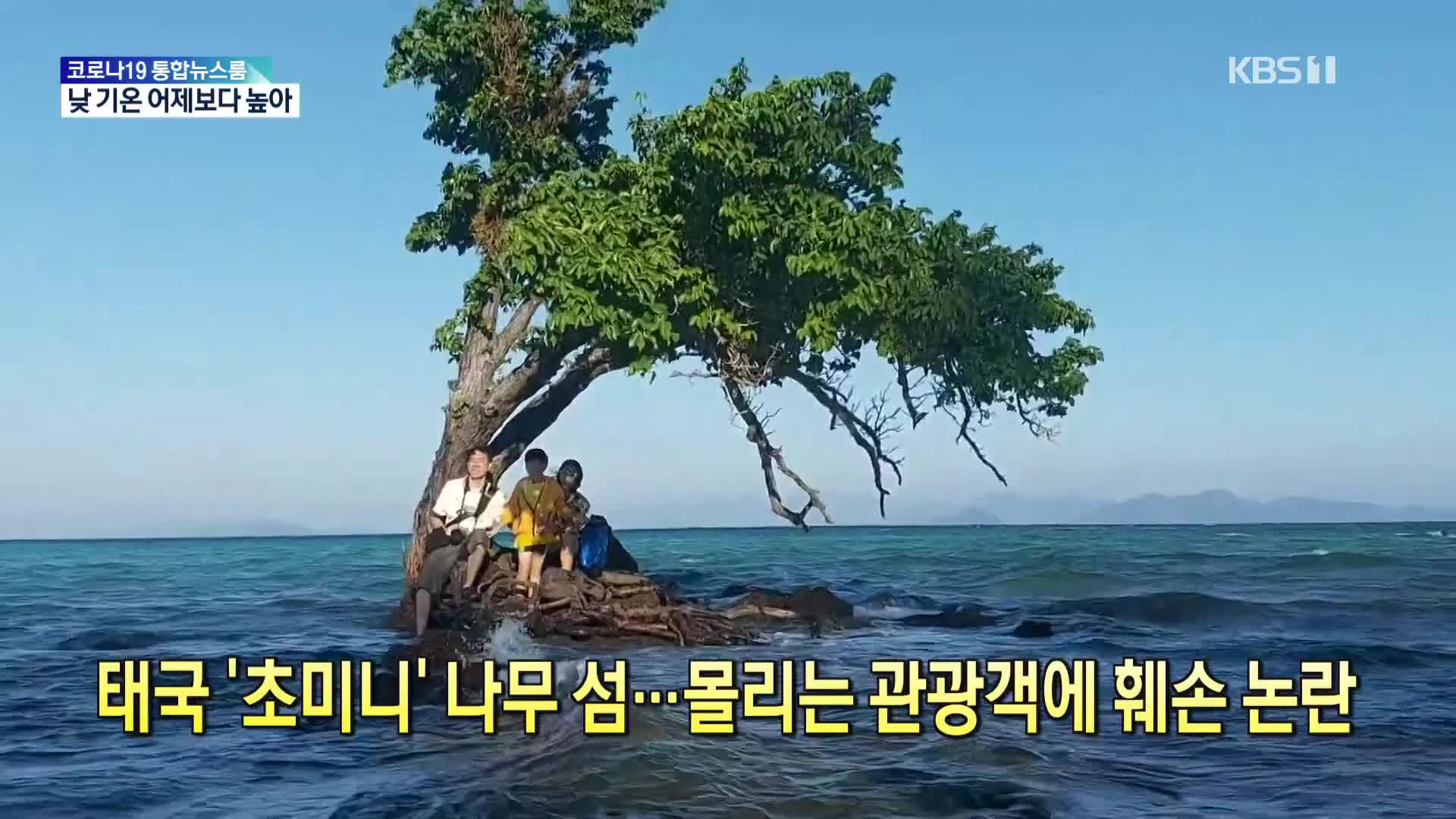 [톡톡 지구촌] 태국 ‘초미니’ 인기 섬…몰리는 관광객에 훼손 논란