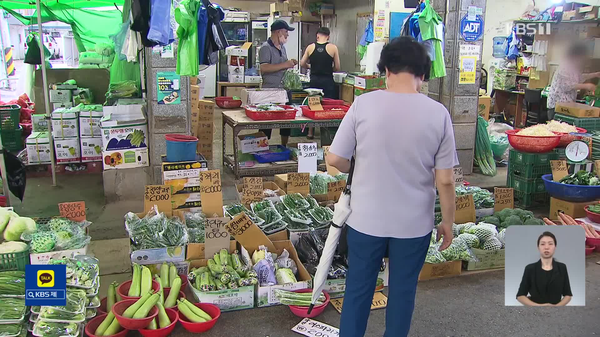 “채소·육류 안 오른게 없다…밥상 물가 비상”