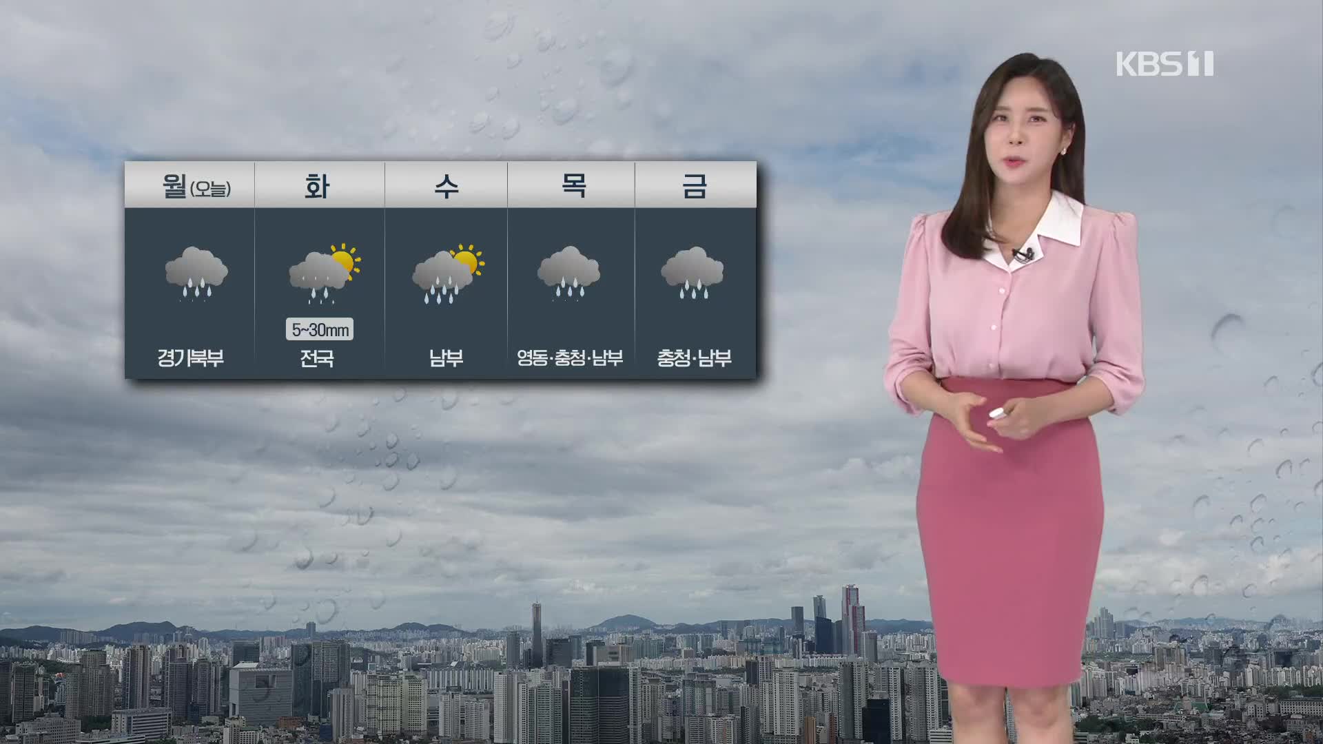 [출근길 날씨] 곳곳에 폭염특보…밤에 경기 북부부터 비
