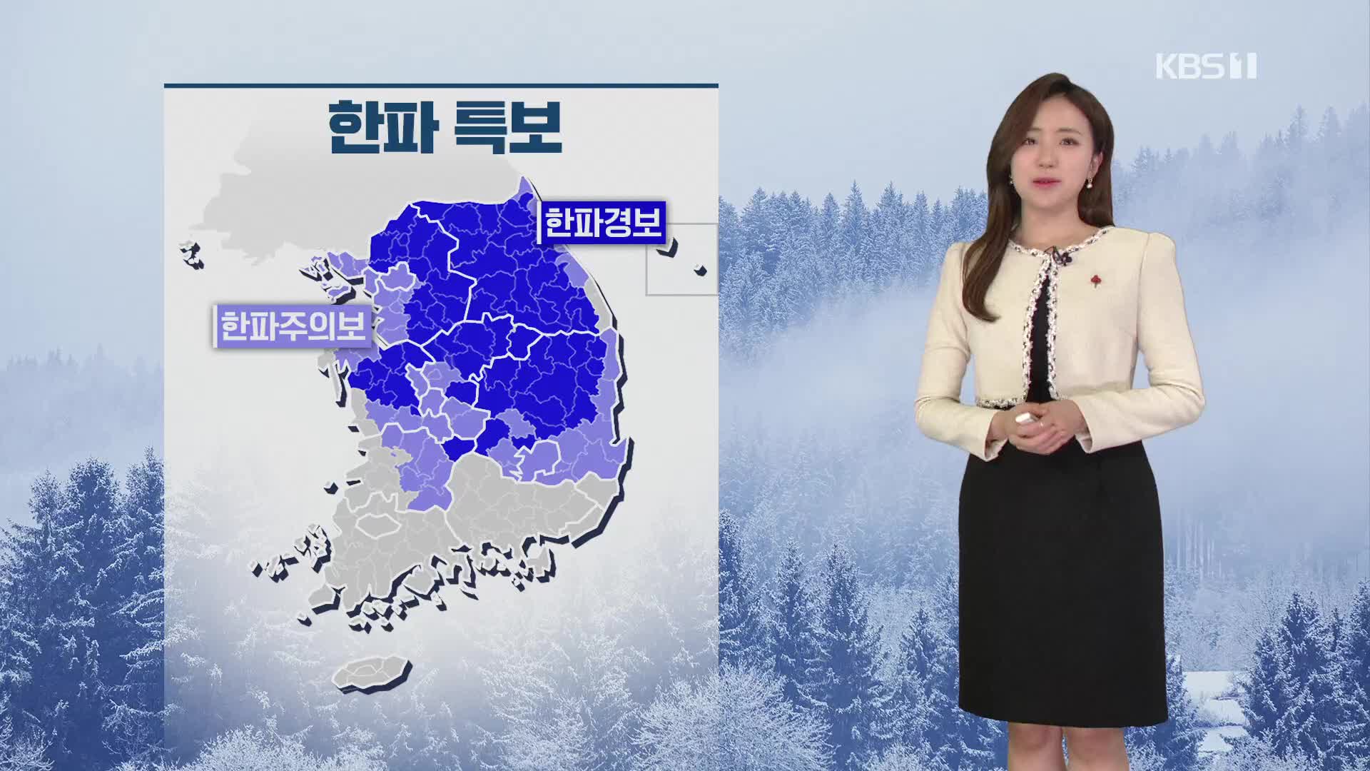 [날씨] 휴일, 더 강해진 추위…충남·호남·제주 폭설