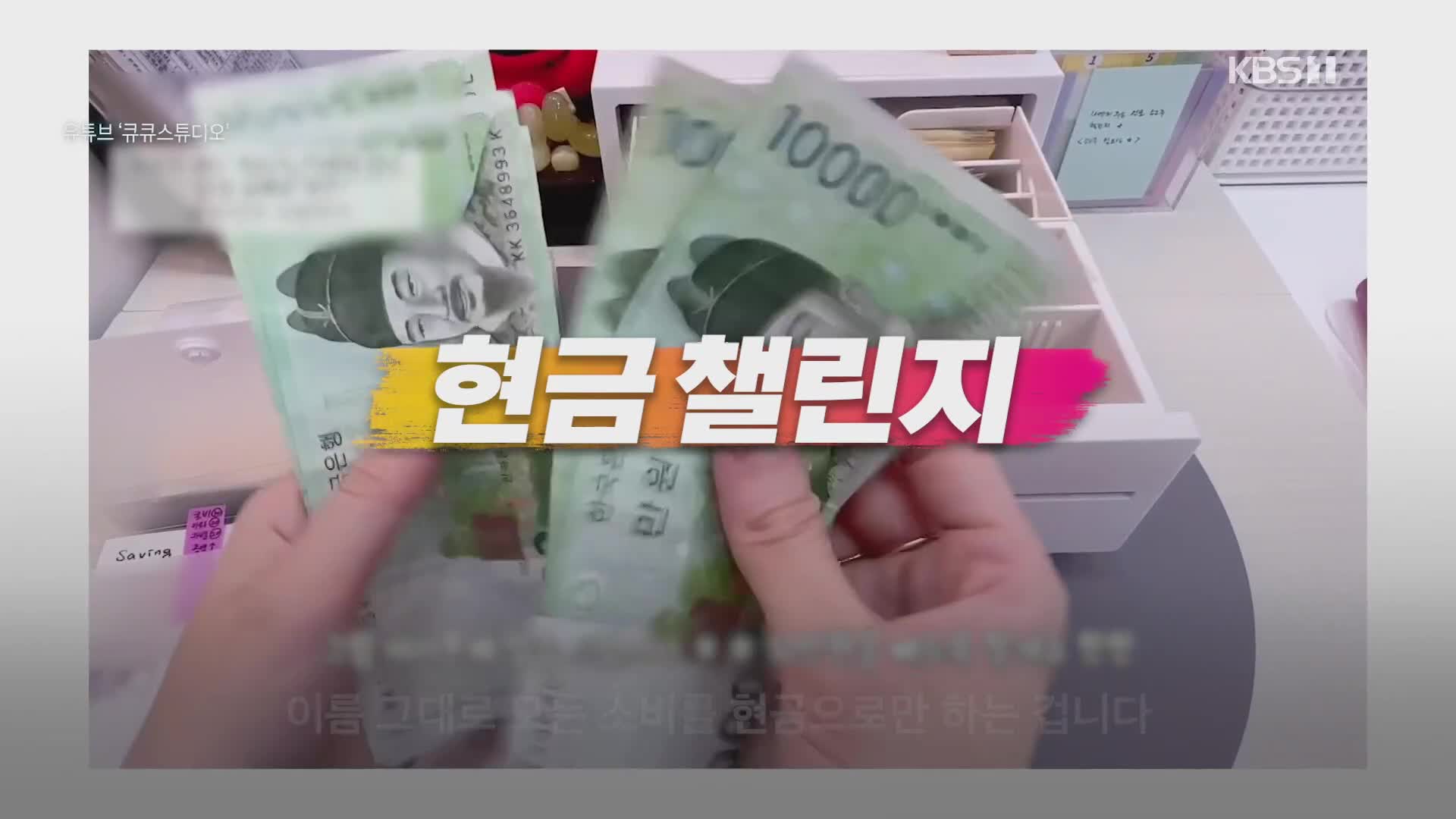 [크랩] 새로운 소비문화 ‘현금 챌린지’ 파헤쳐 봄