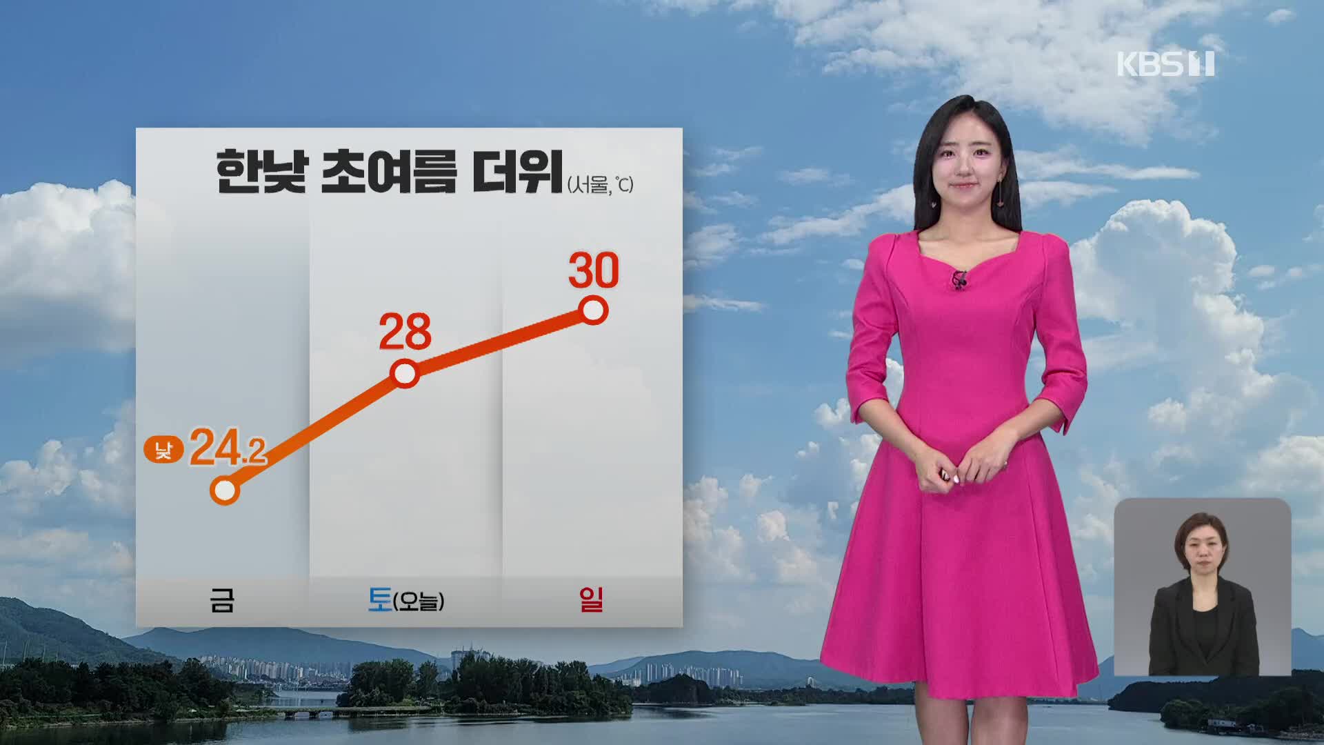[주말 날씨] 주말 초여름 더위, 서울 28도…산불 조심