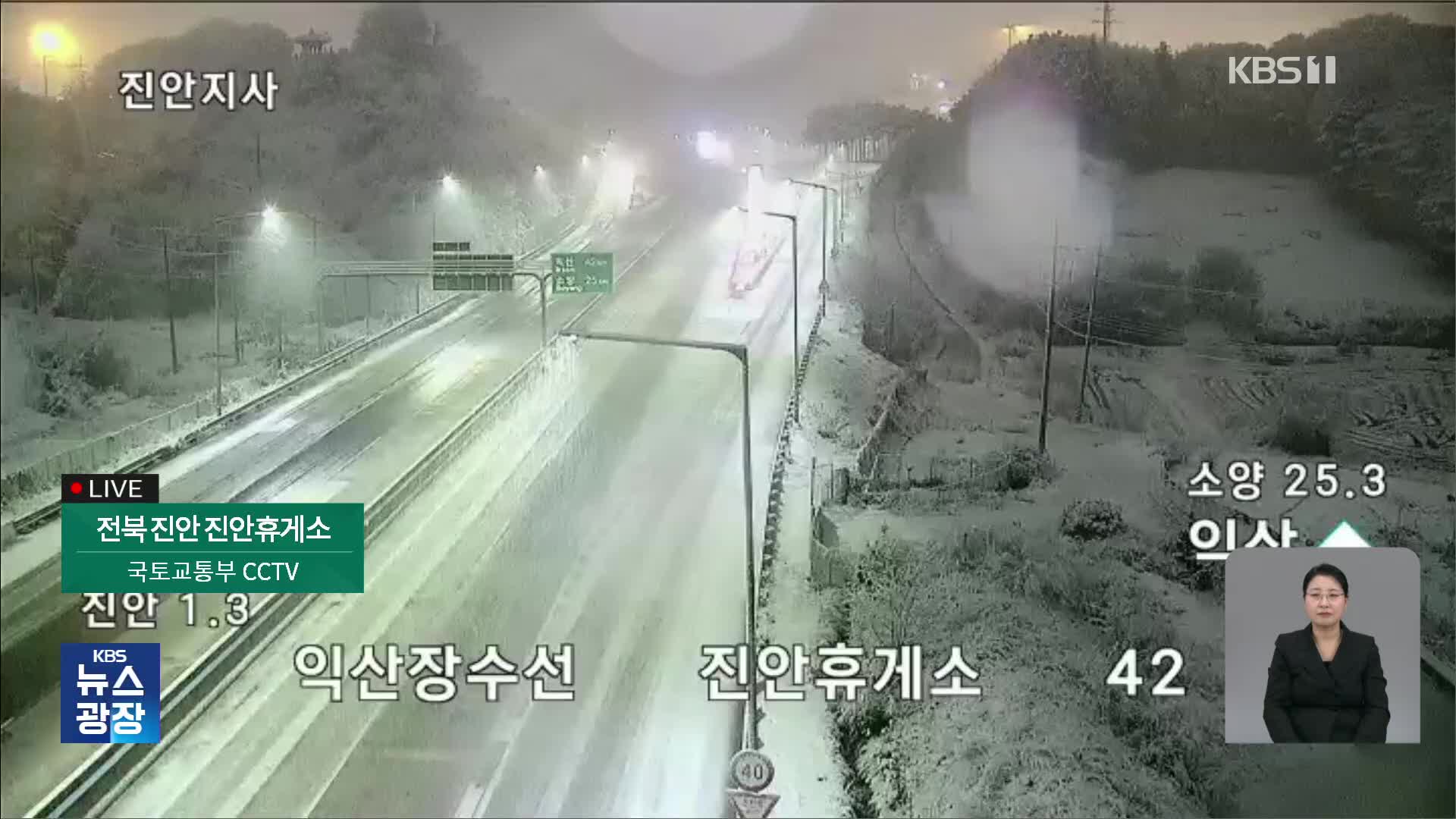 CCTV로 본 폭설 현장